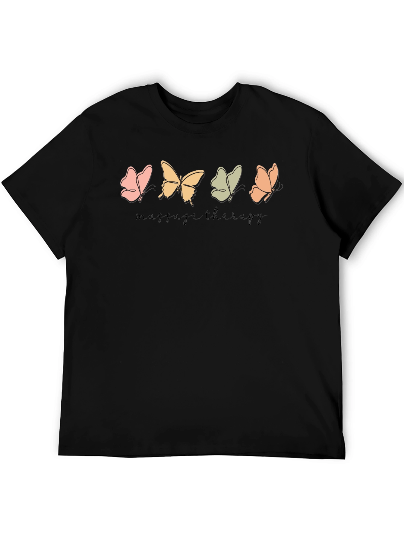 Massage Therapy Butterfly T-Shirt - 5
