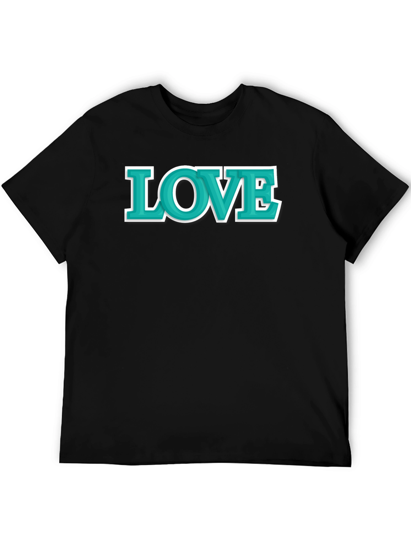 Black Love Graphic T-Shirt - Stylish Comfort view 5
