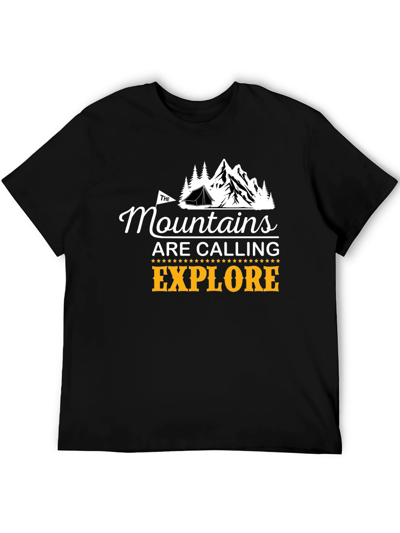 Black Mountains Are Calling Graphic Tee view 5