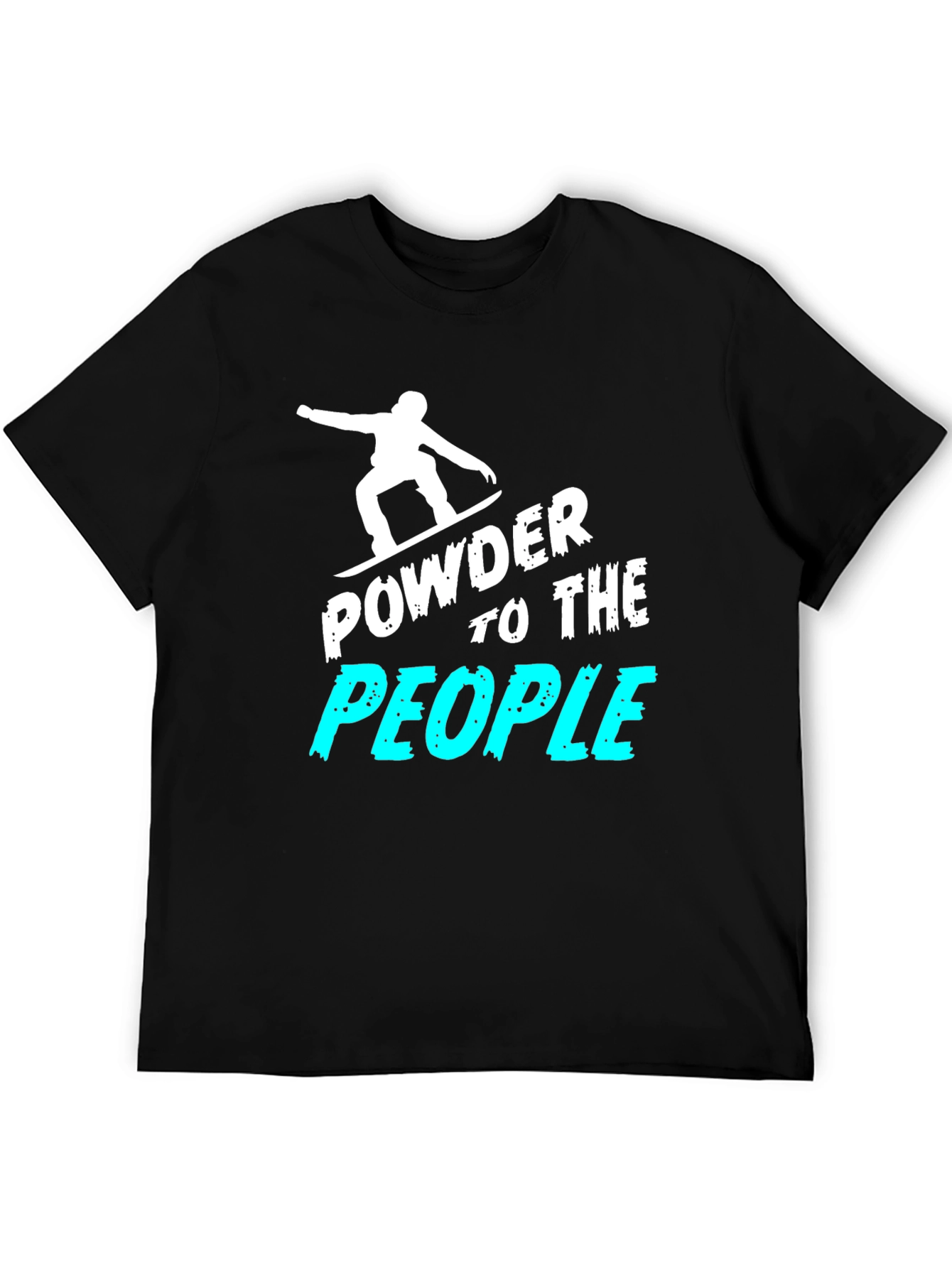 Black Powder to the People Black Graphic Tee view 5
