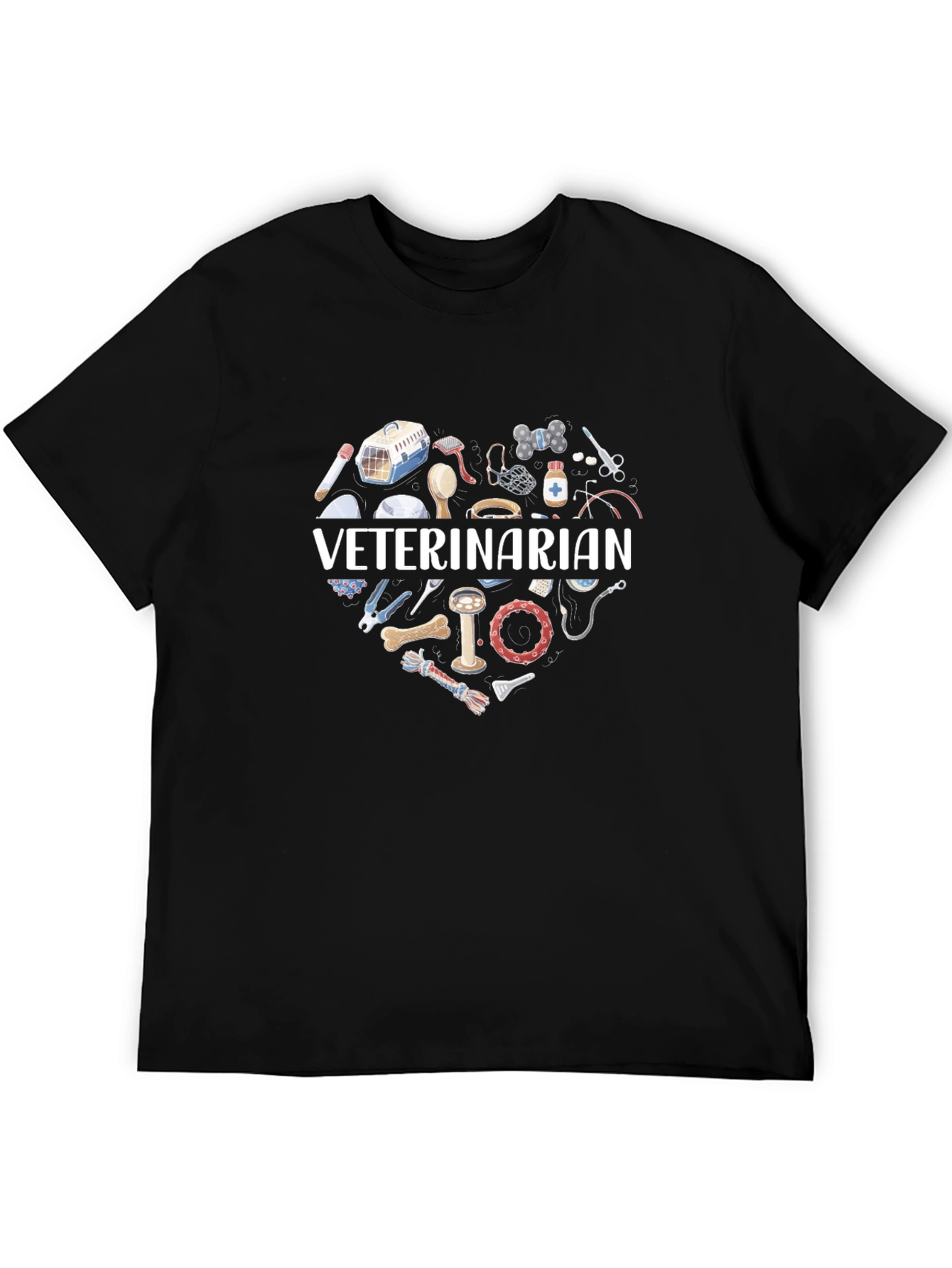 Veterinarian Heart Graphic T-Shirt - 5
