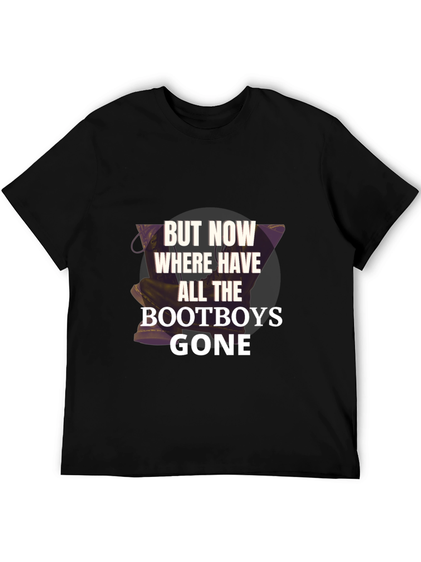 Black Bootboys Graphic T-Shirt - Stylish Cotton Tee view 5