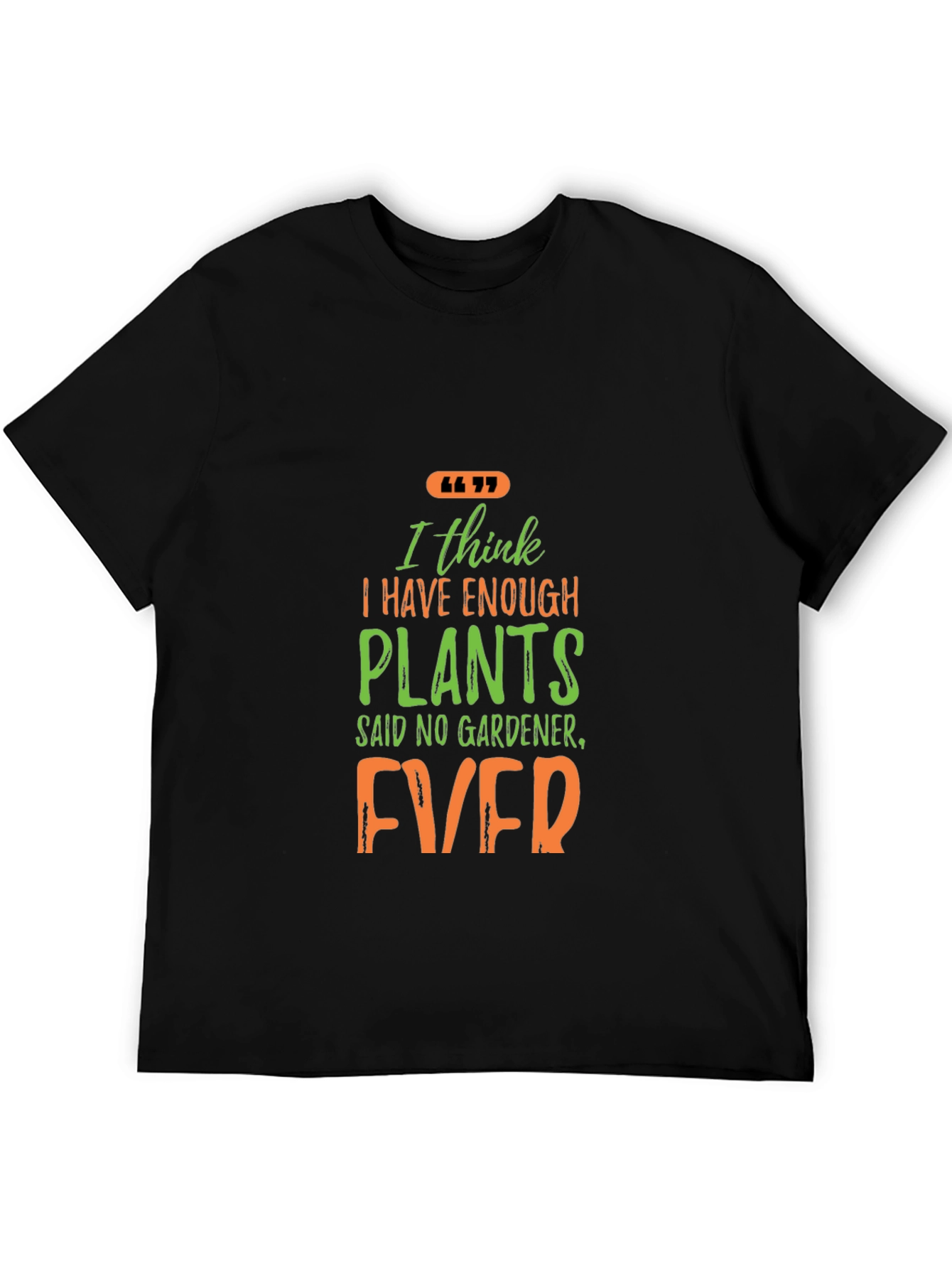 Black Plant Lover Graphic Tee - Gardener Humor Shirt view 5