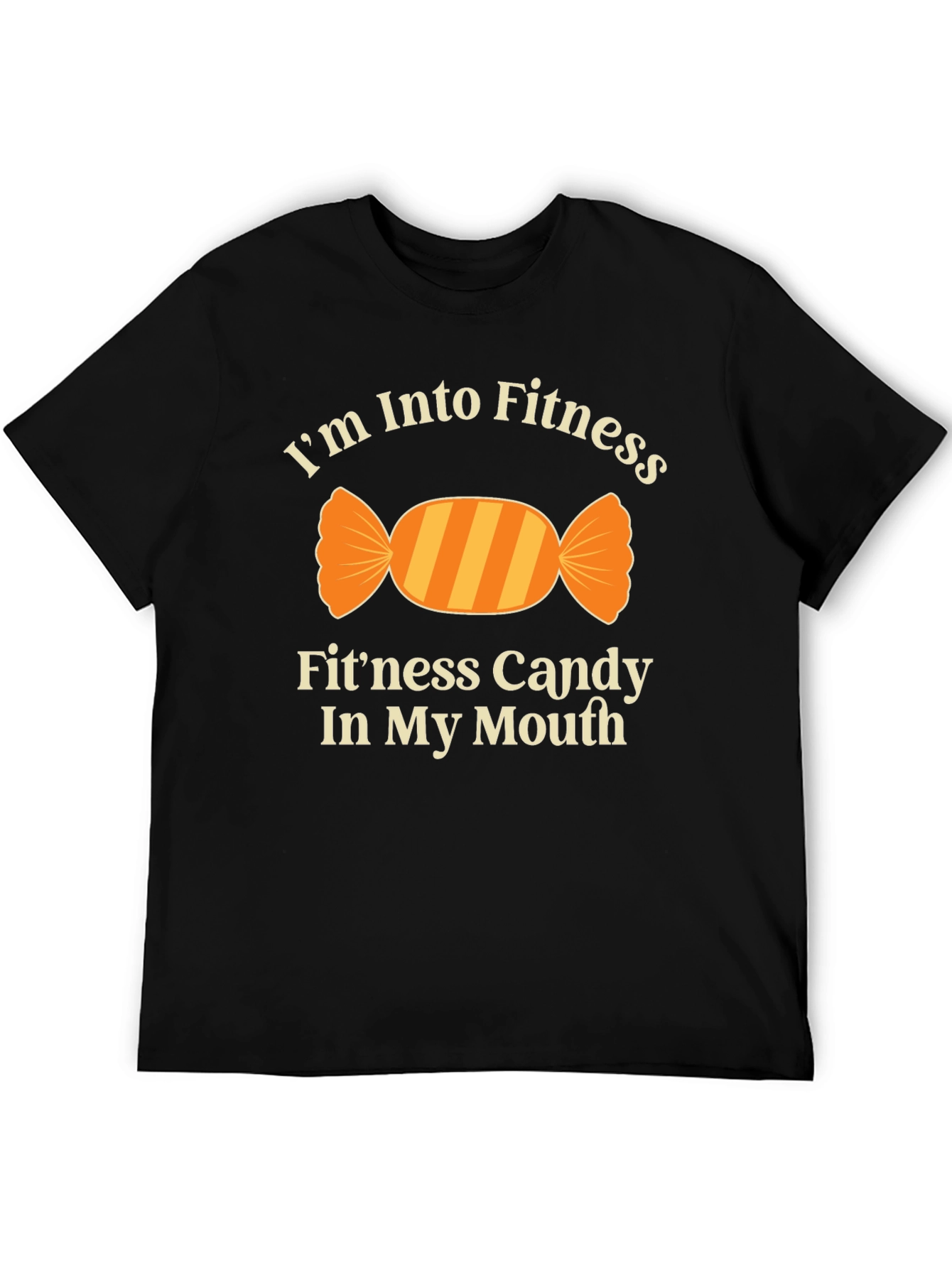 Black Fitness Candy T-Shirt view 5