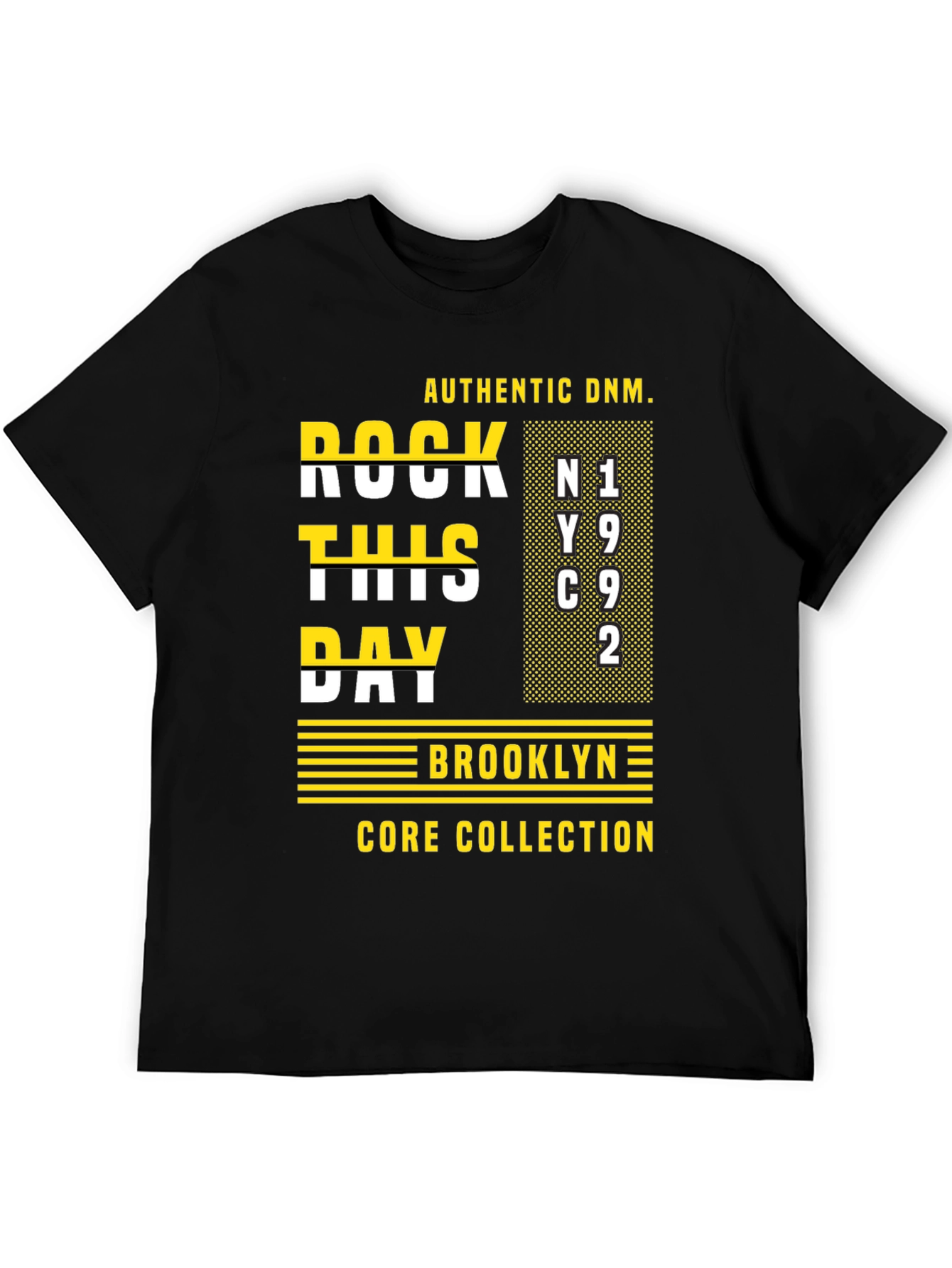 Black Rock This Day Graphic Tee - Brooklyn Core Collection T-Shirt view 5