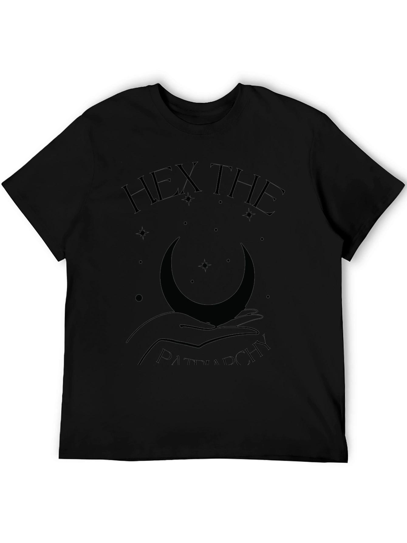 Black Hex the Patriarchy Graphic Tee view 5