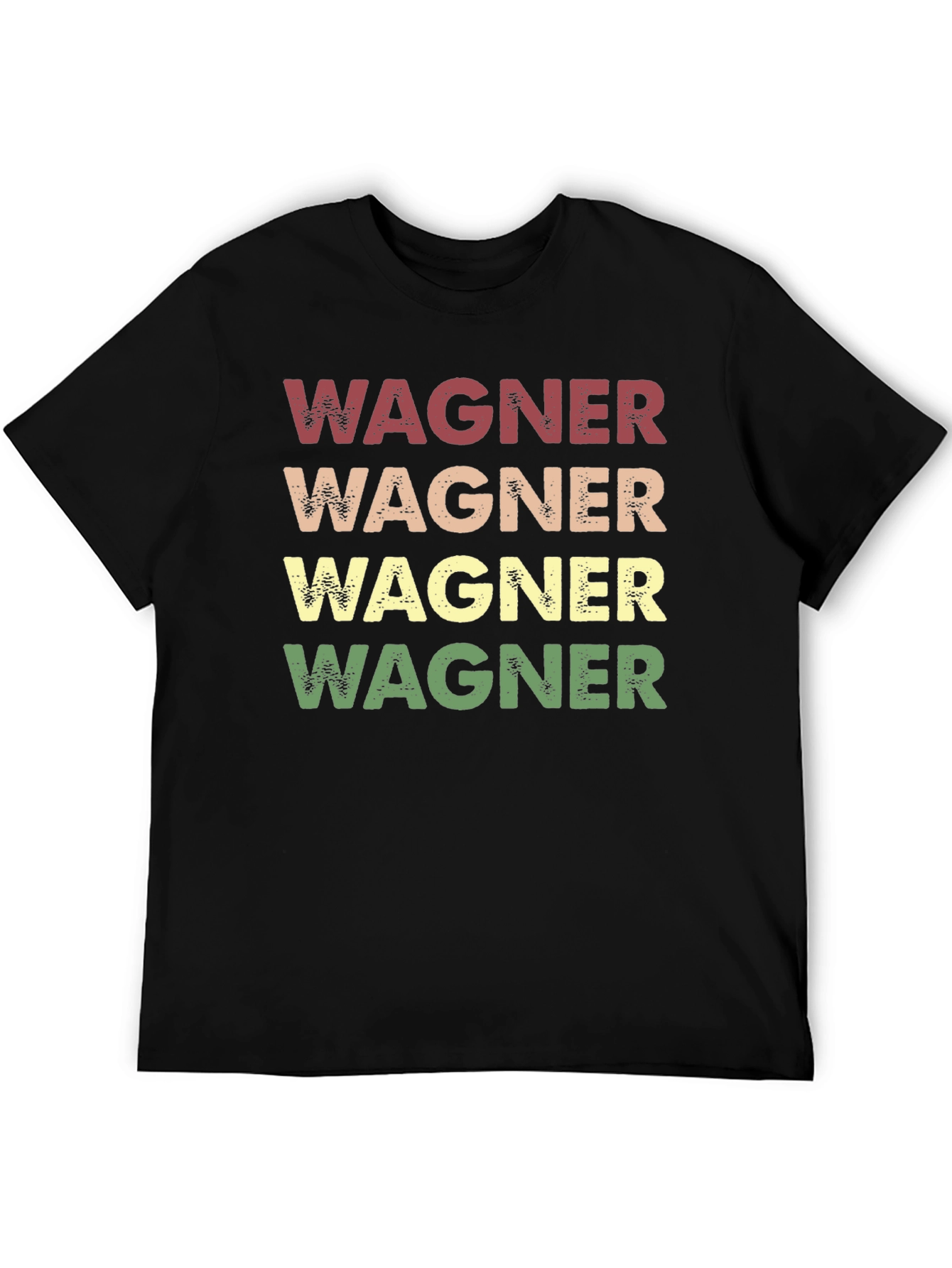 Black Wagner Retro T-Shirt view 5