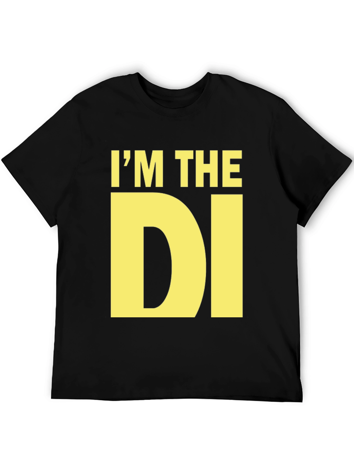 Black I'm the DI Black T-Shirt view 5
