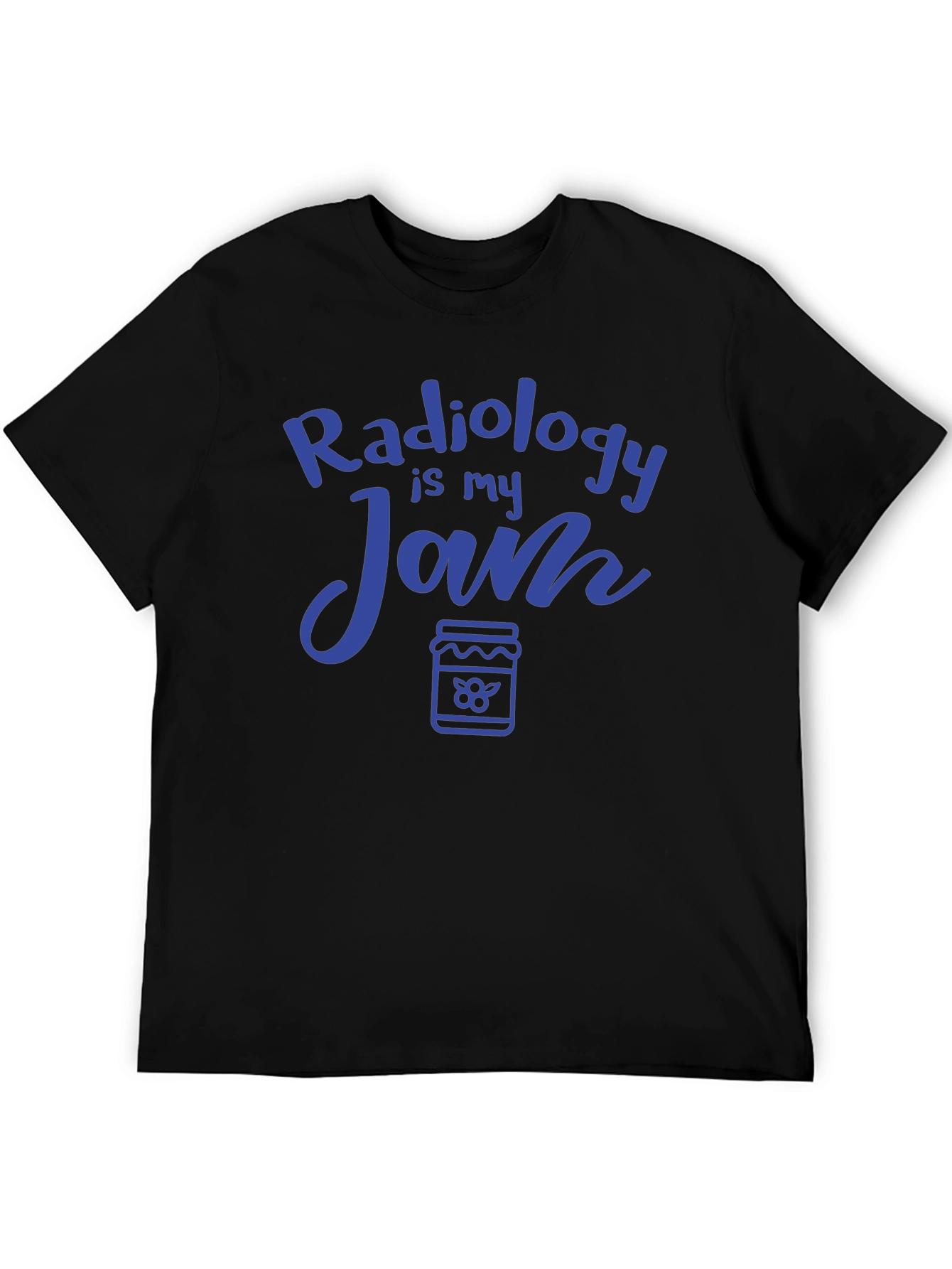 Black Radiology Is My Jam Funny Radiologist T-Shirt view 5