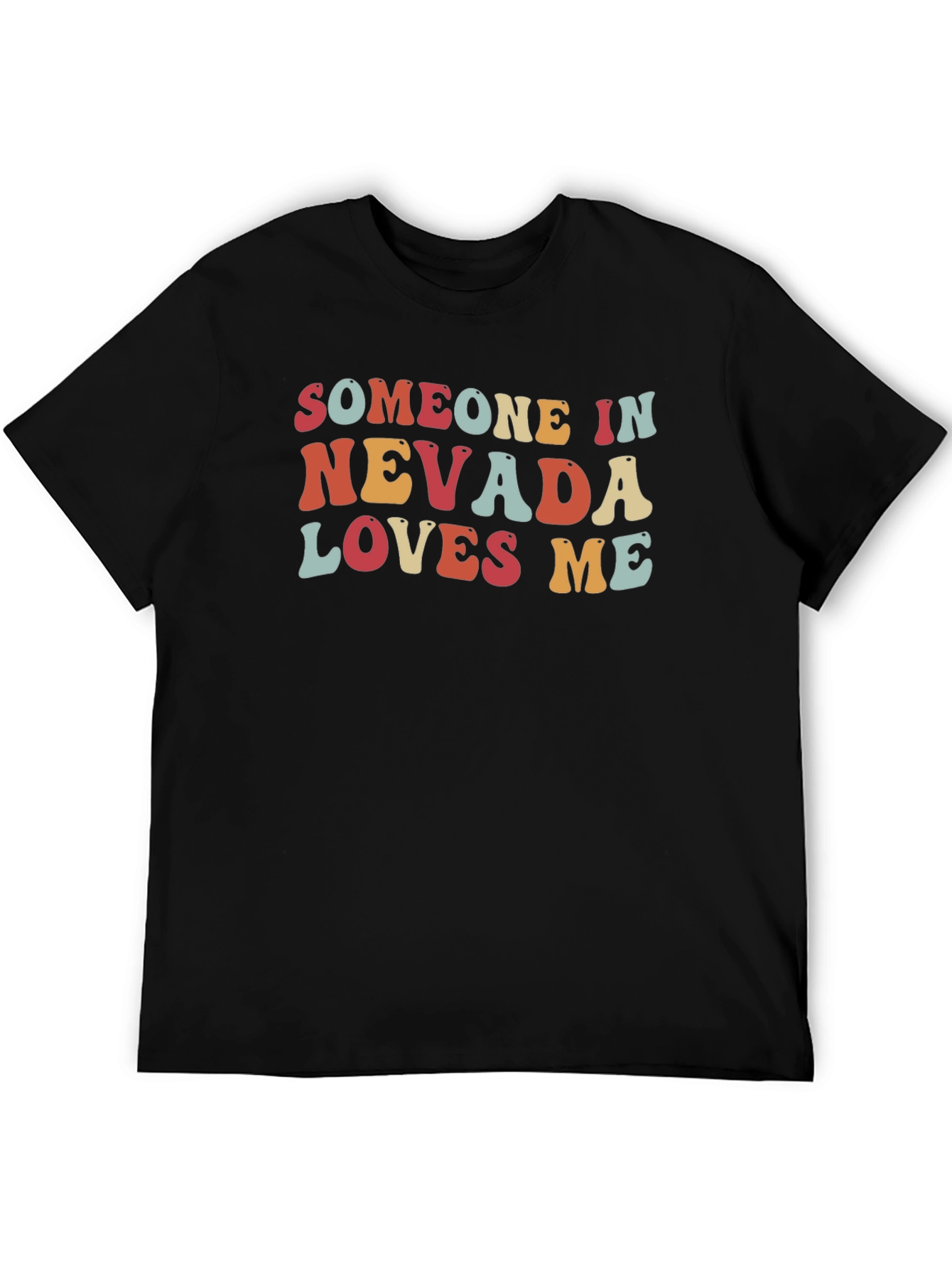 Someone In Nevada Loves Me Graphic T-Shirt - 5