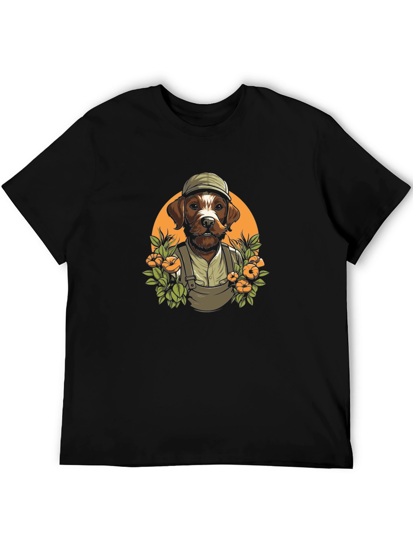 Black Dog Gardener Graphic Tee - Cool & Quirky view 5