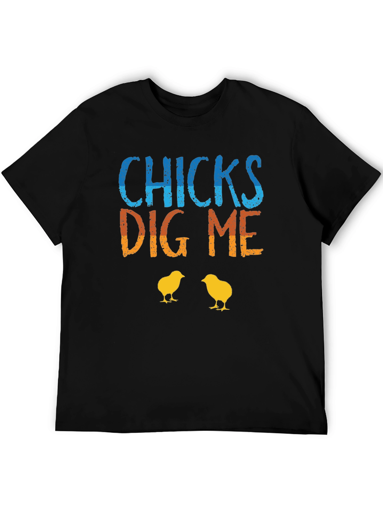 Black Chicks Dig Me T-Shirt - Fun Easter Apparel view 5