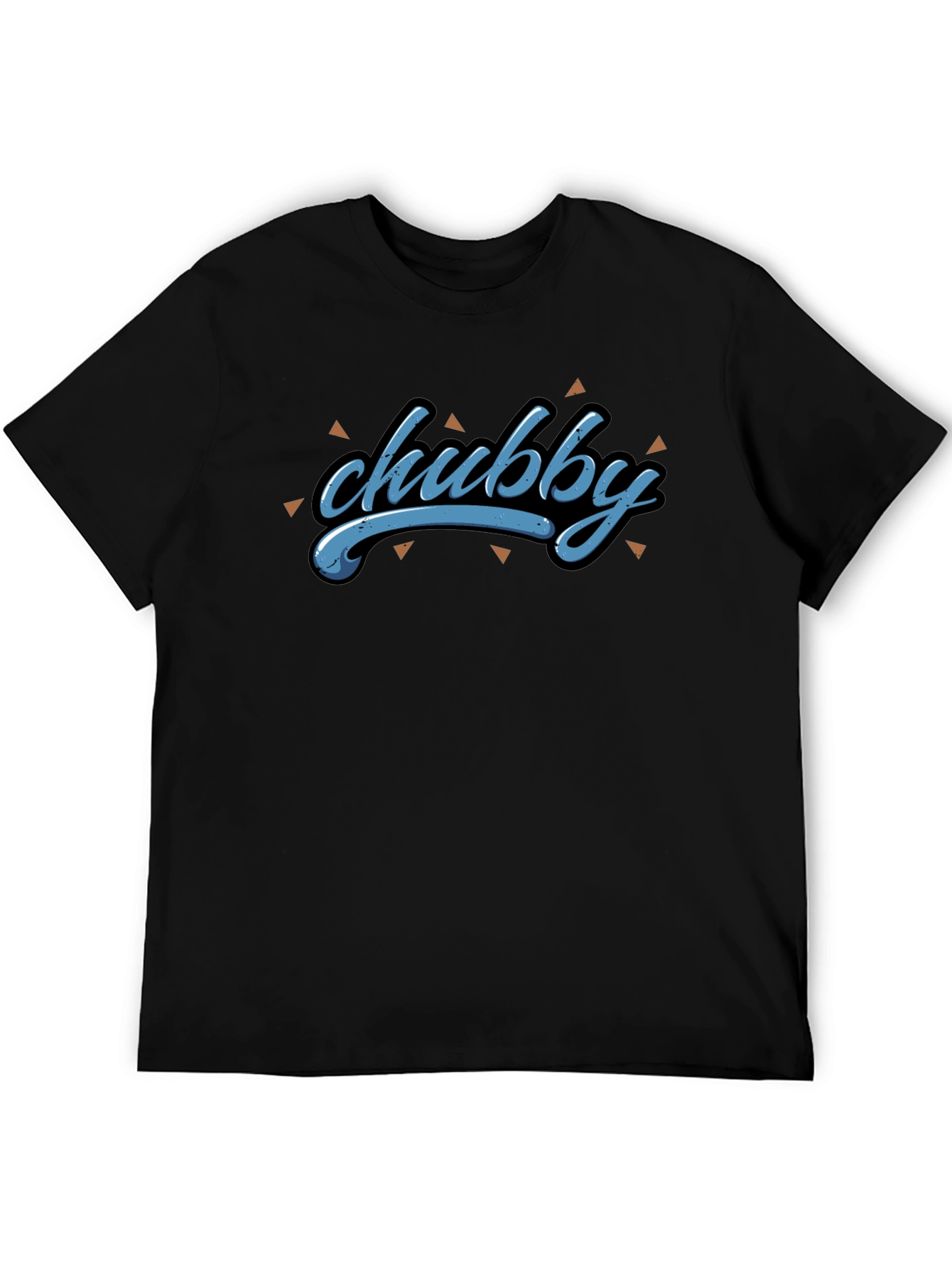 Black Chubby Graphic T-Shirt - Stylish and Comfortable view 5