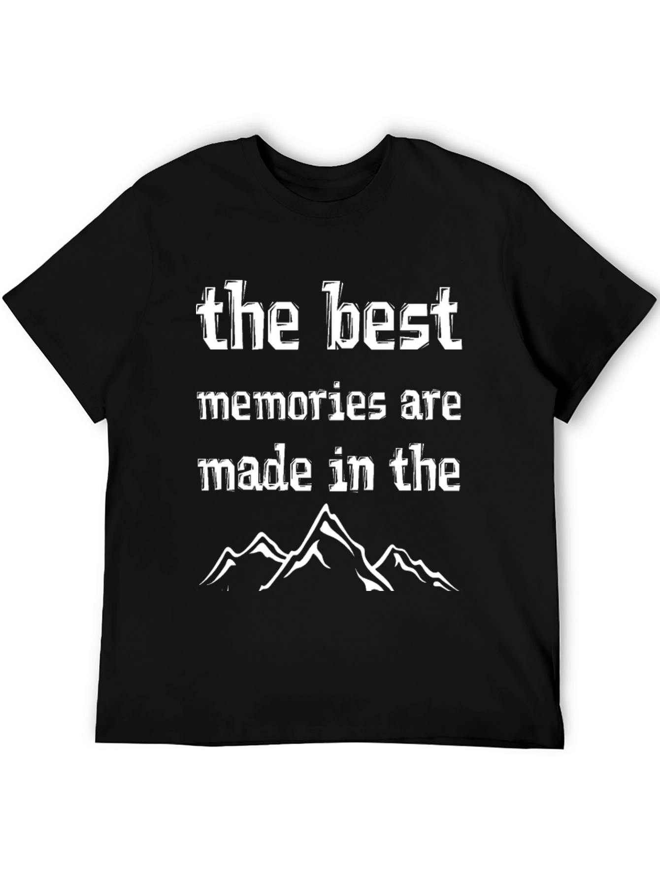 Black Mountains Memory Black T-Shirt view 5