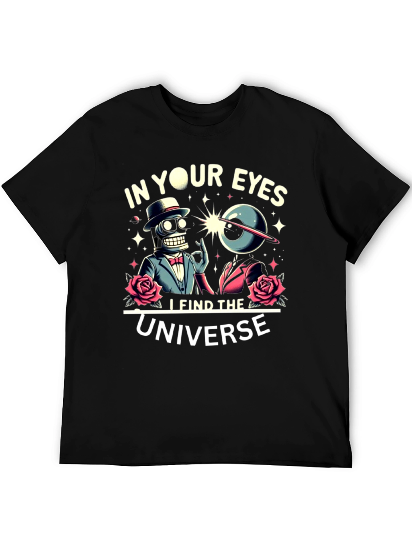 Black In Your Eyes Graphic T-Shirt view 5