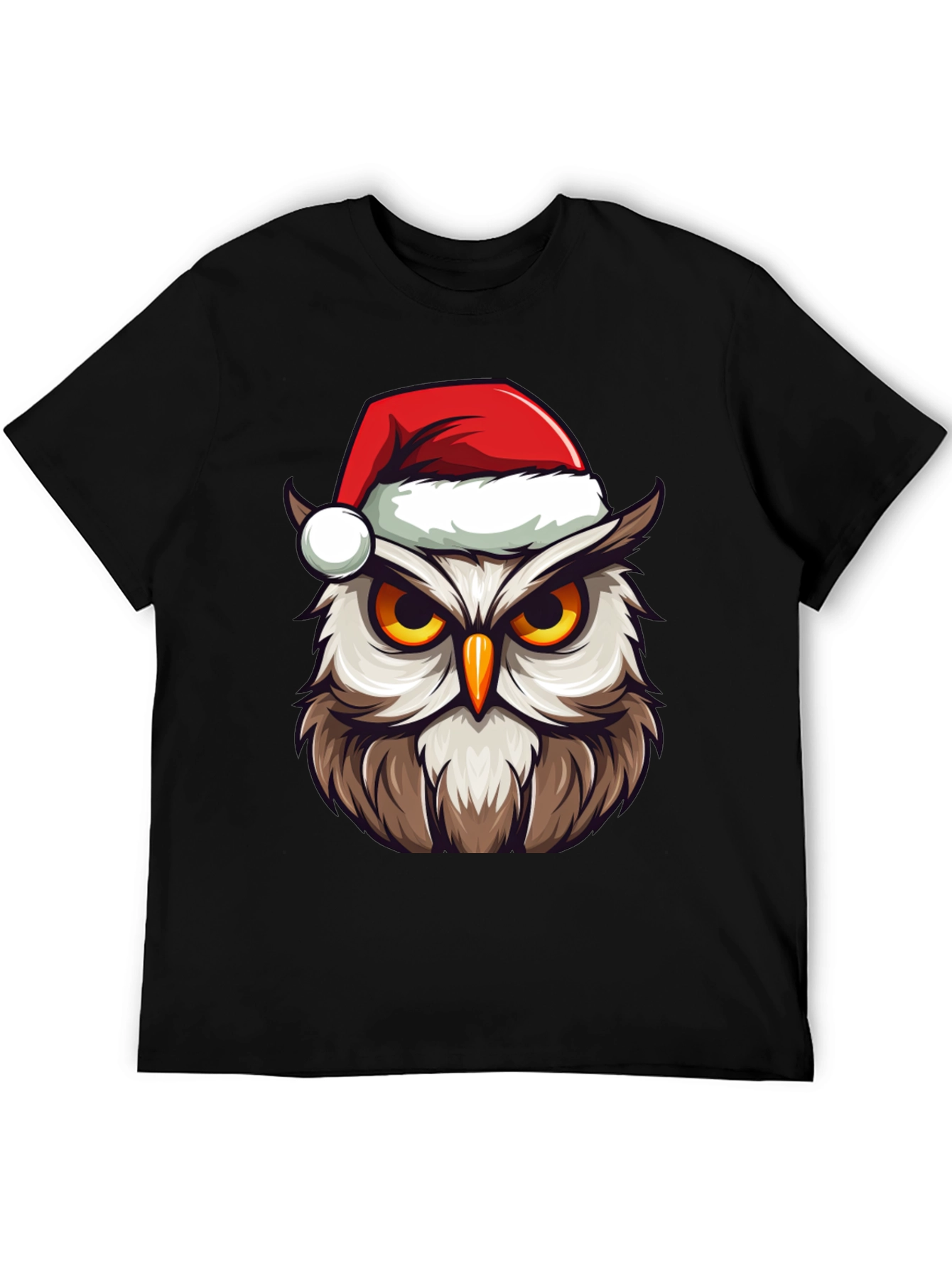 Festive Owl Graphic Tee - 5
