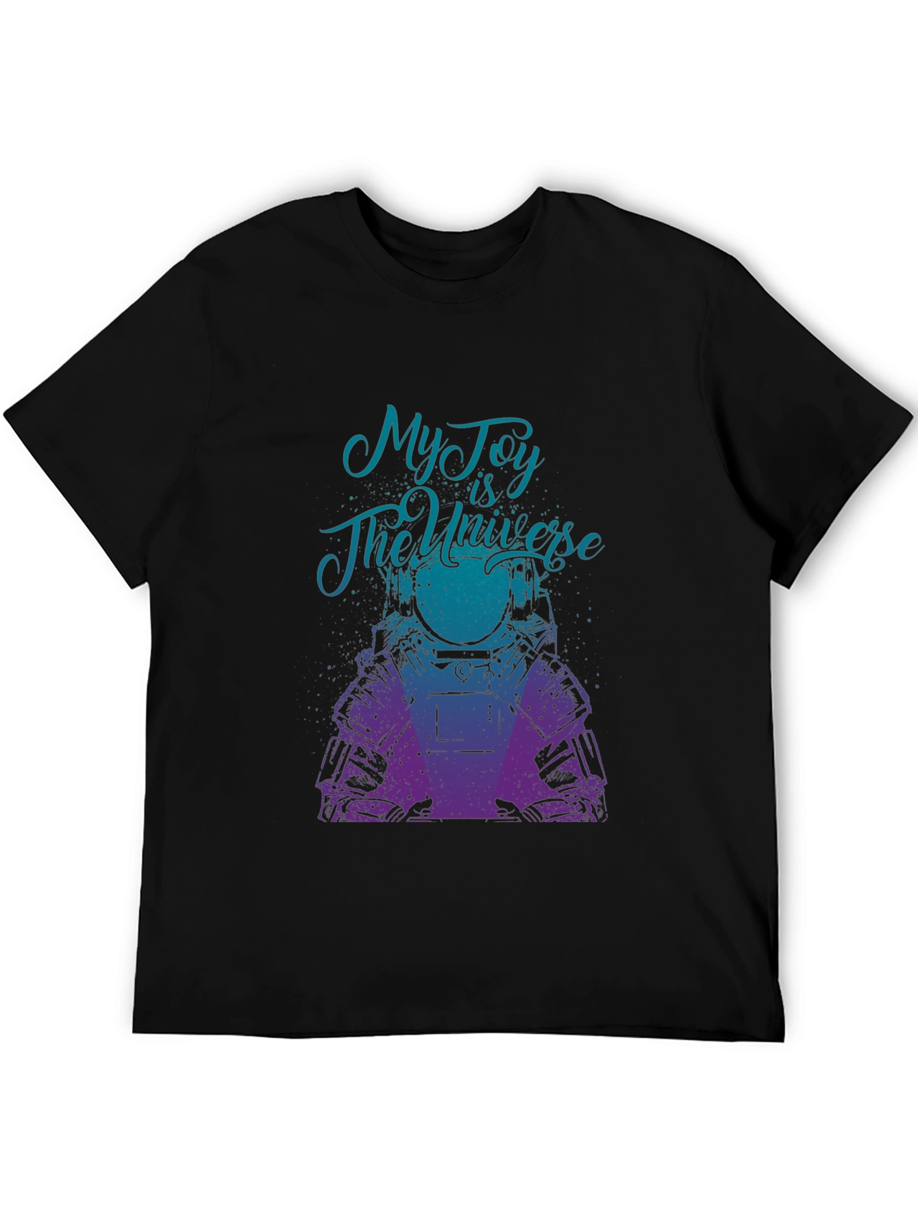 Black My Joy is the Universe Graphic T-Shirt view 5