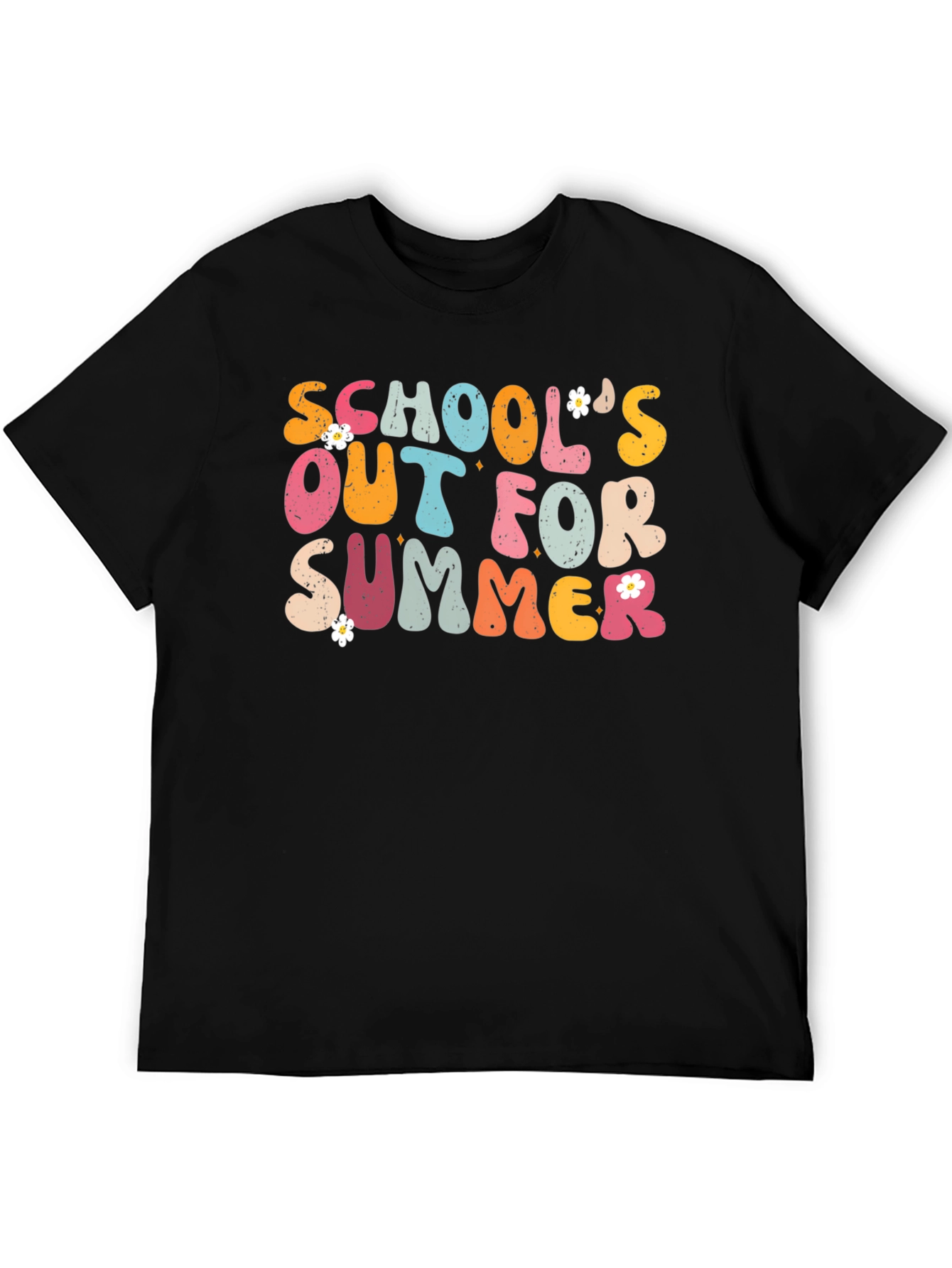 Black School's Out For Summer Graphic Tee view 5