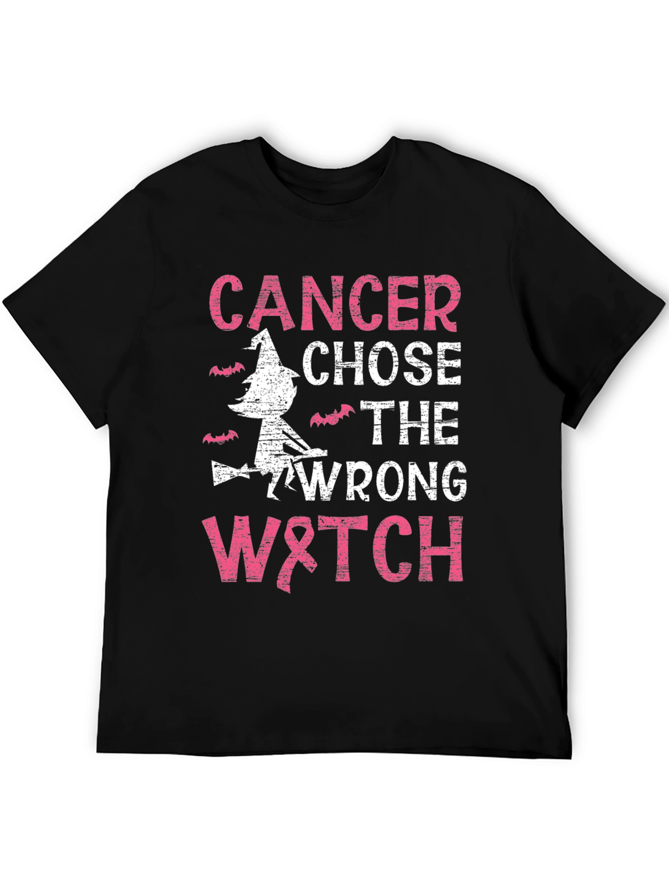 Cancer Chose Wrong Witch T-Shirt - 5