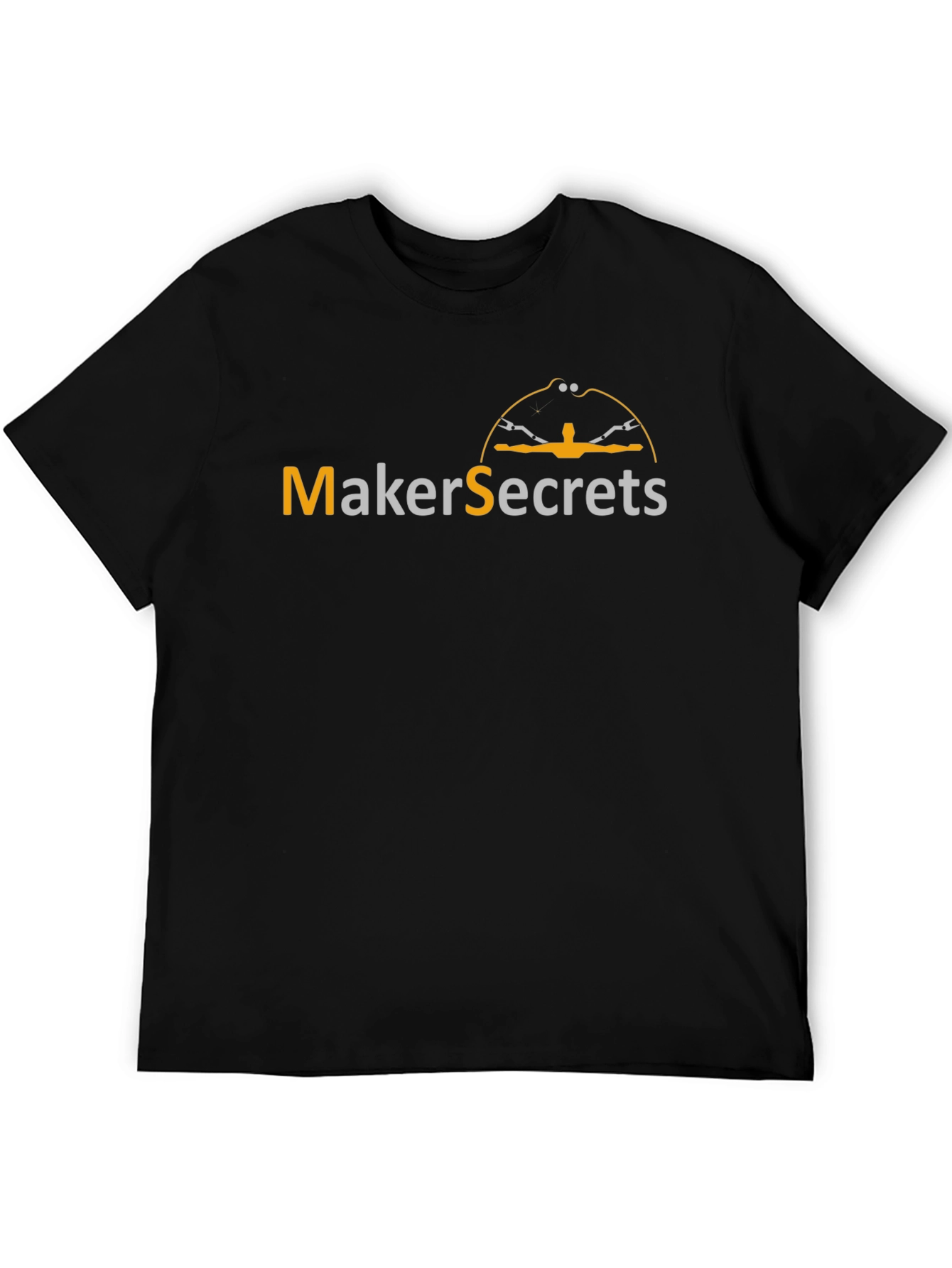 Black MakerSecrets T-Shirt - Black Cotton Blend view 5