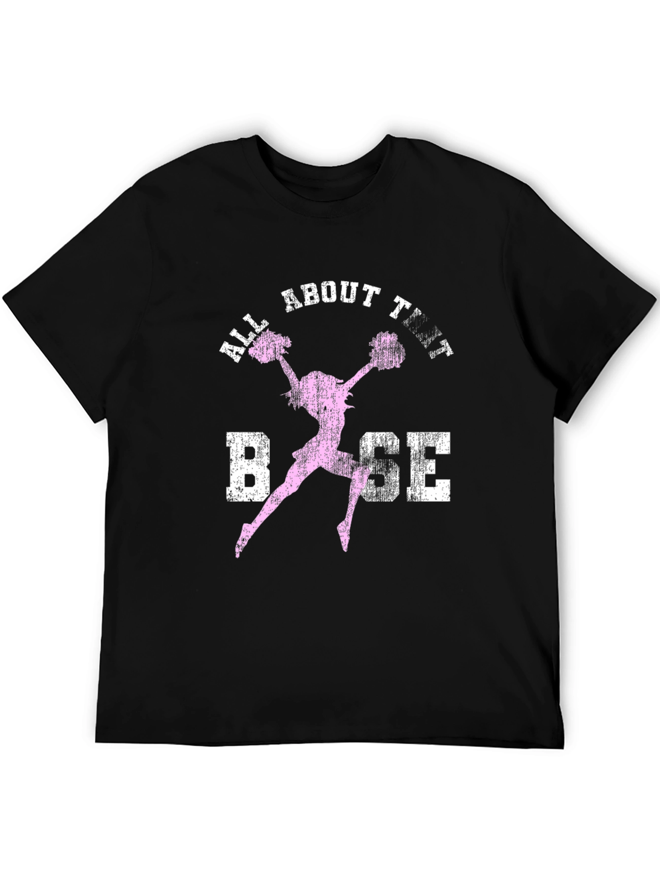 Black All About That Base T-Shirt view 5