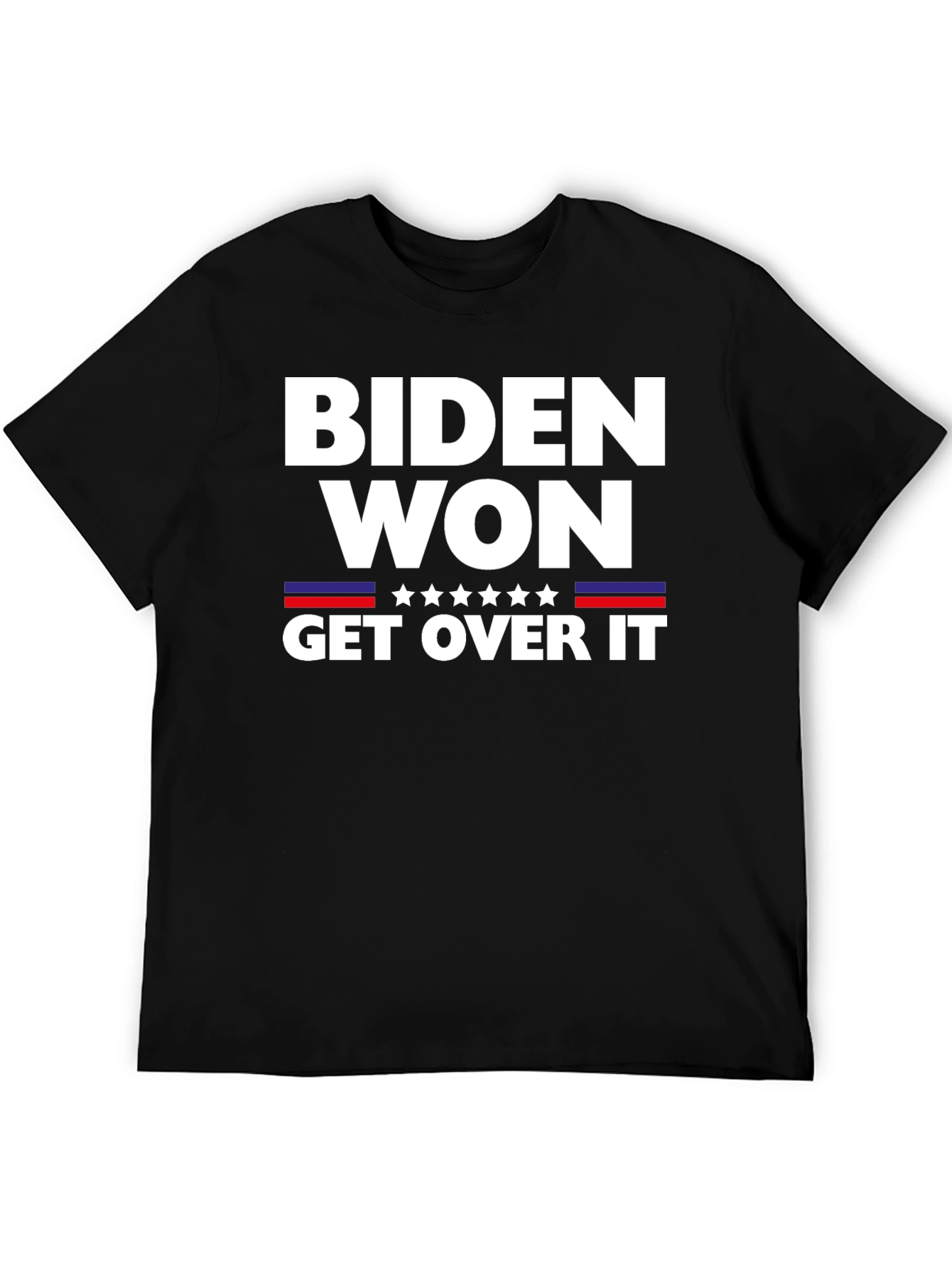 Black Biden Won Get Over It Political T-Shirt view 5