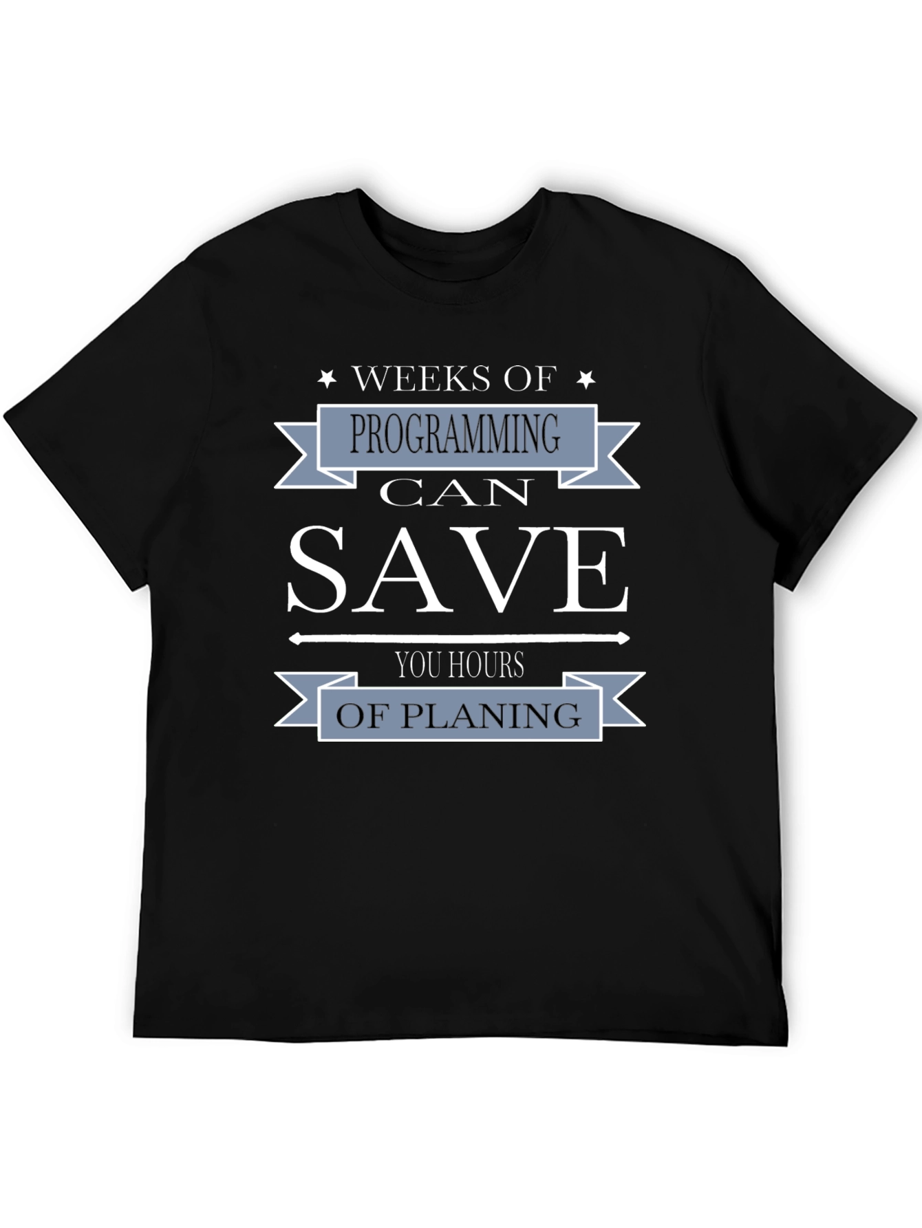 Black Weeks of Programming Funny Coder T-Shirt view 5