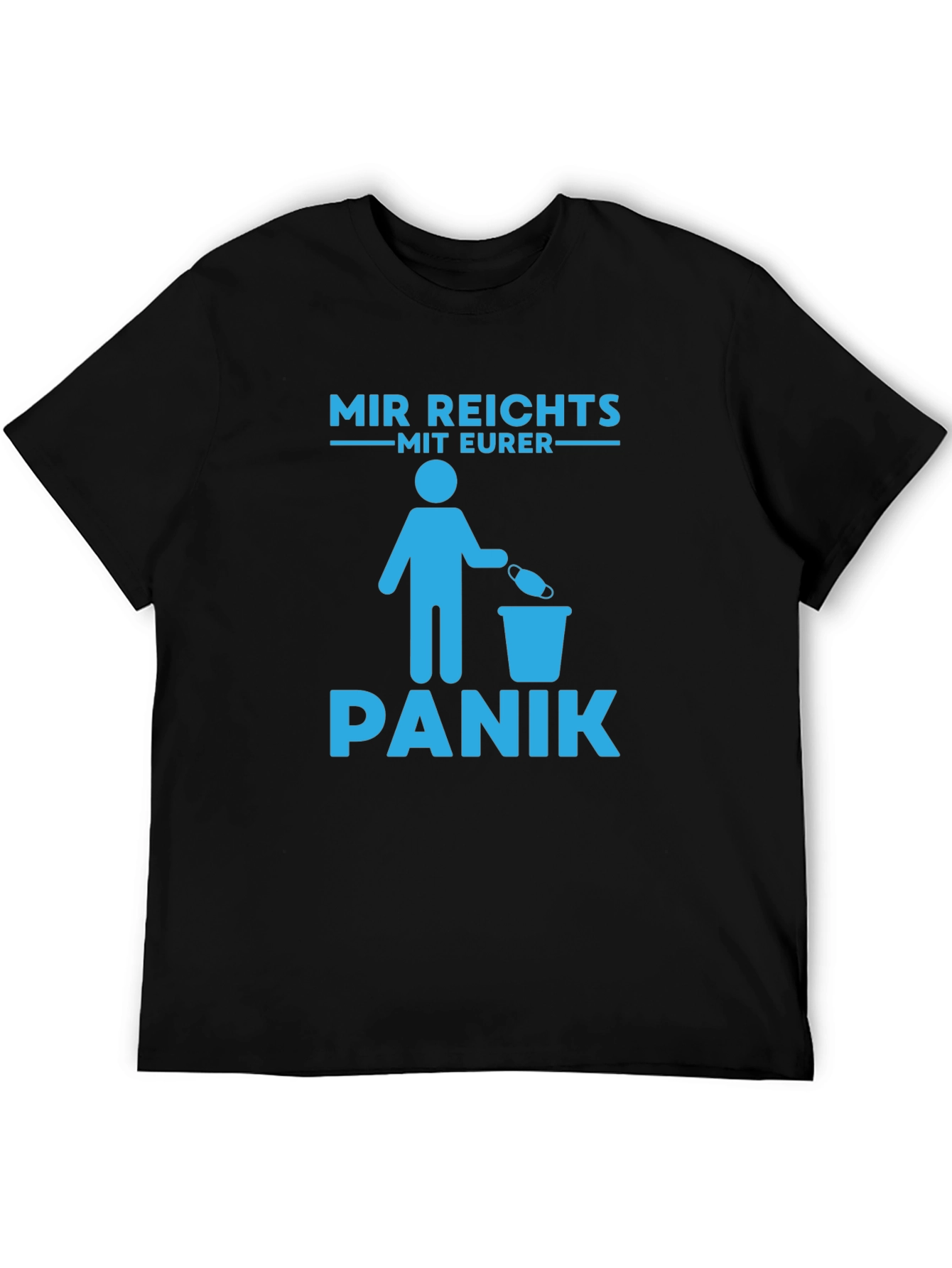 Black Mir Reichts Mit Eurer Panik T-Shirt view 5
