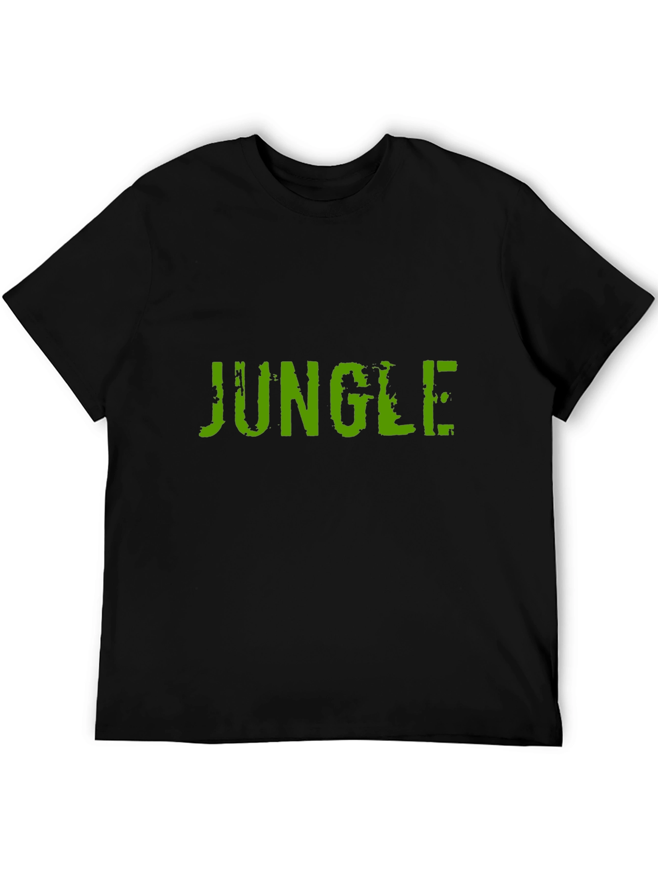 Black Jungle Graphic Black T-Shirt view 5