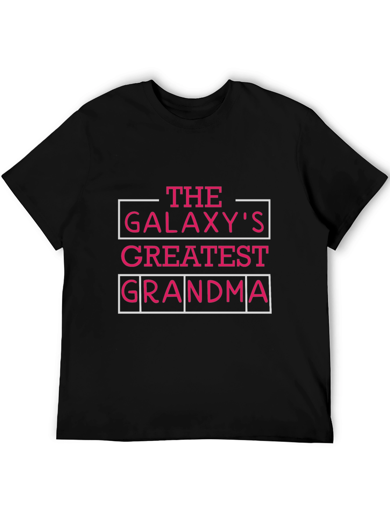 Black Galaxy's Greatest Grandma Black T-Shirt view 5