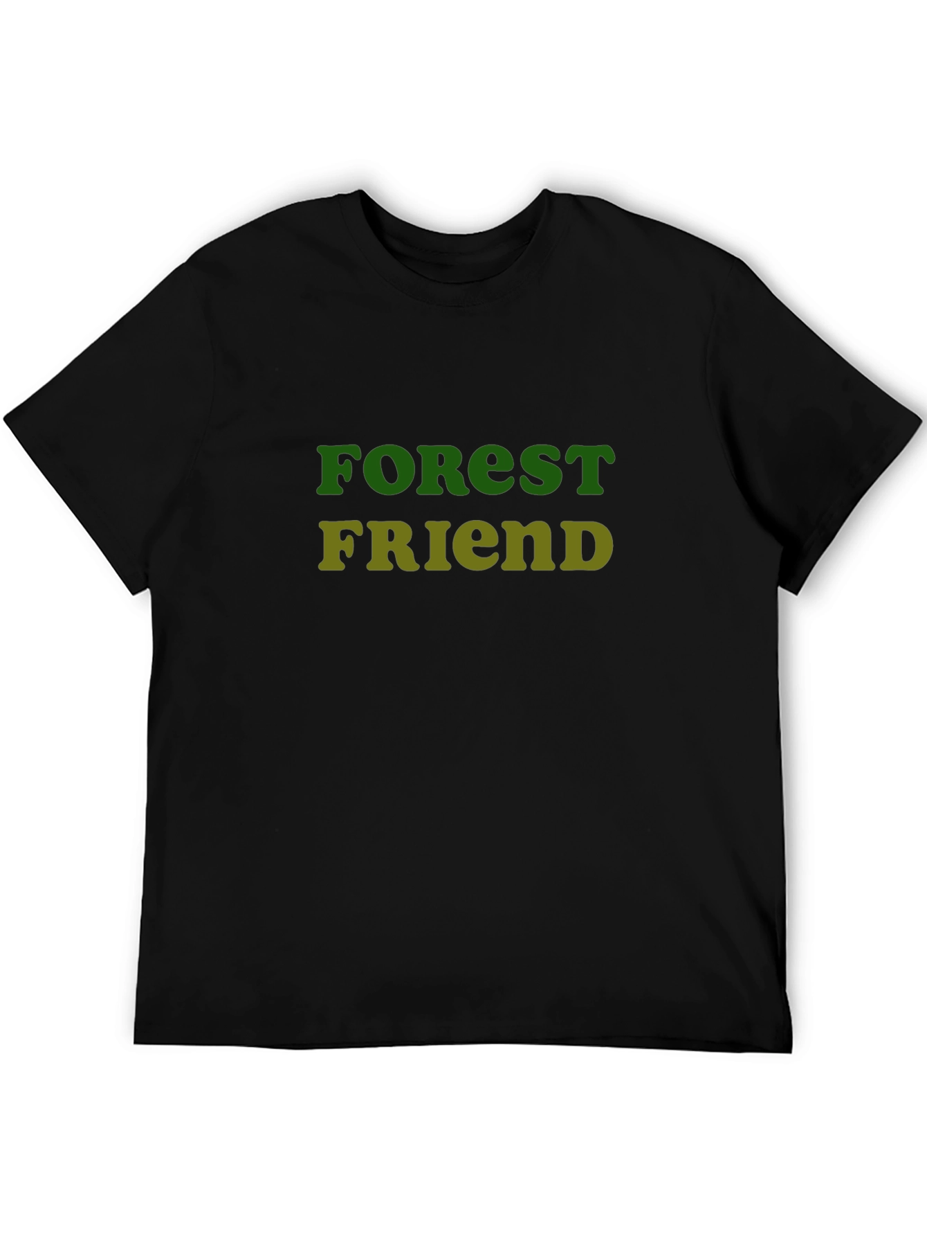 Black Forest Friend Graphic Tee - Eco-Friendly Style view 5
