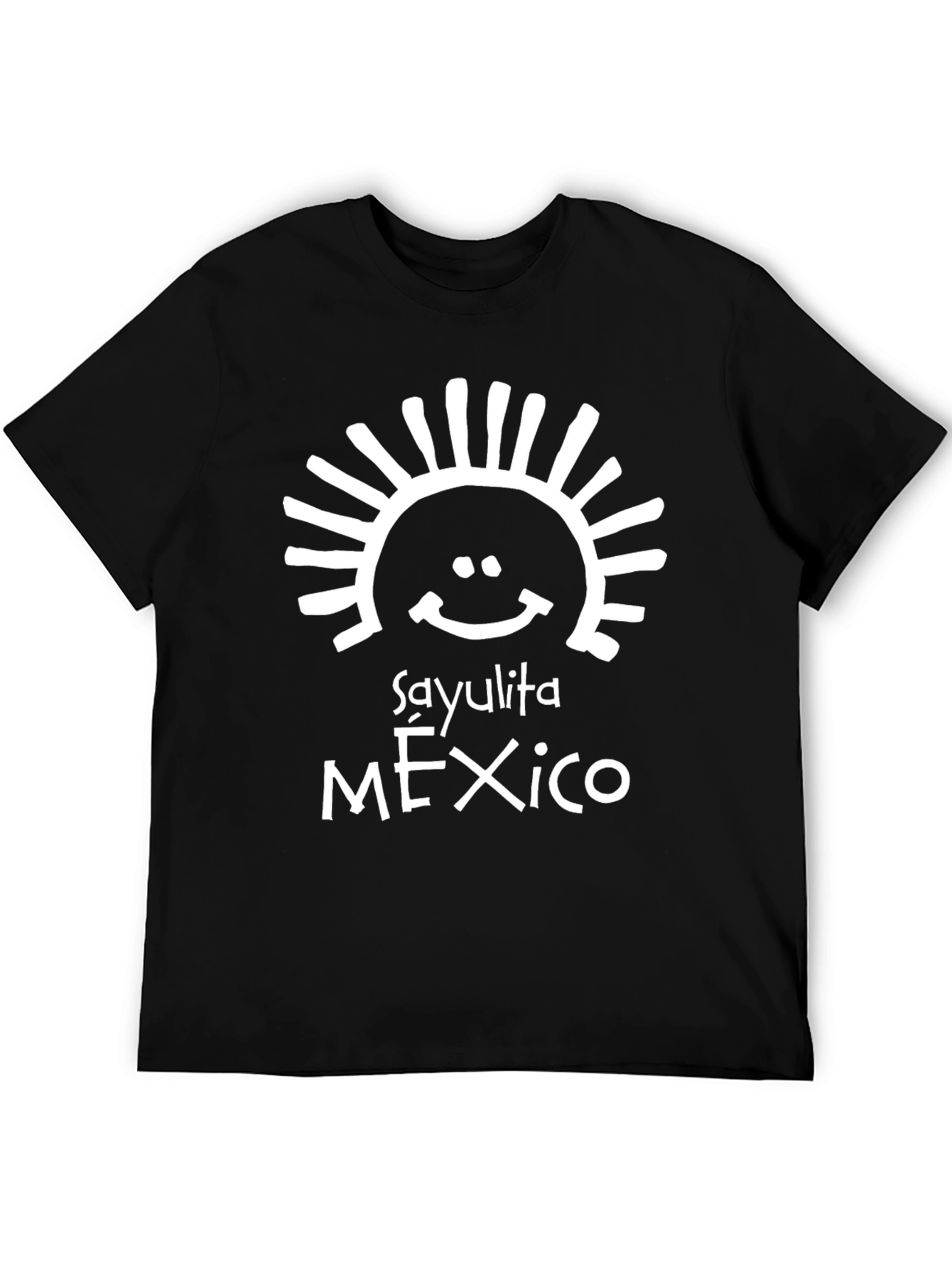Sayulita Mexico Graphic T-Shirt - Casual Black Tee - 5