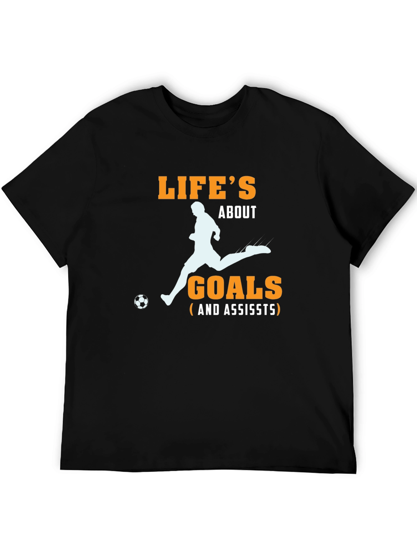 Life's About Goals T-Shirt - Soccer Passion - 5