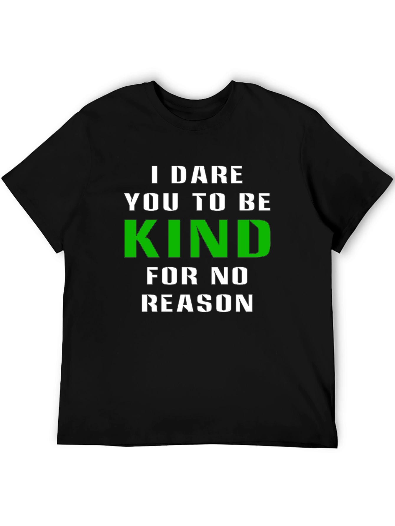Black Dare to Be Kind Graphic T-Shirt view 5