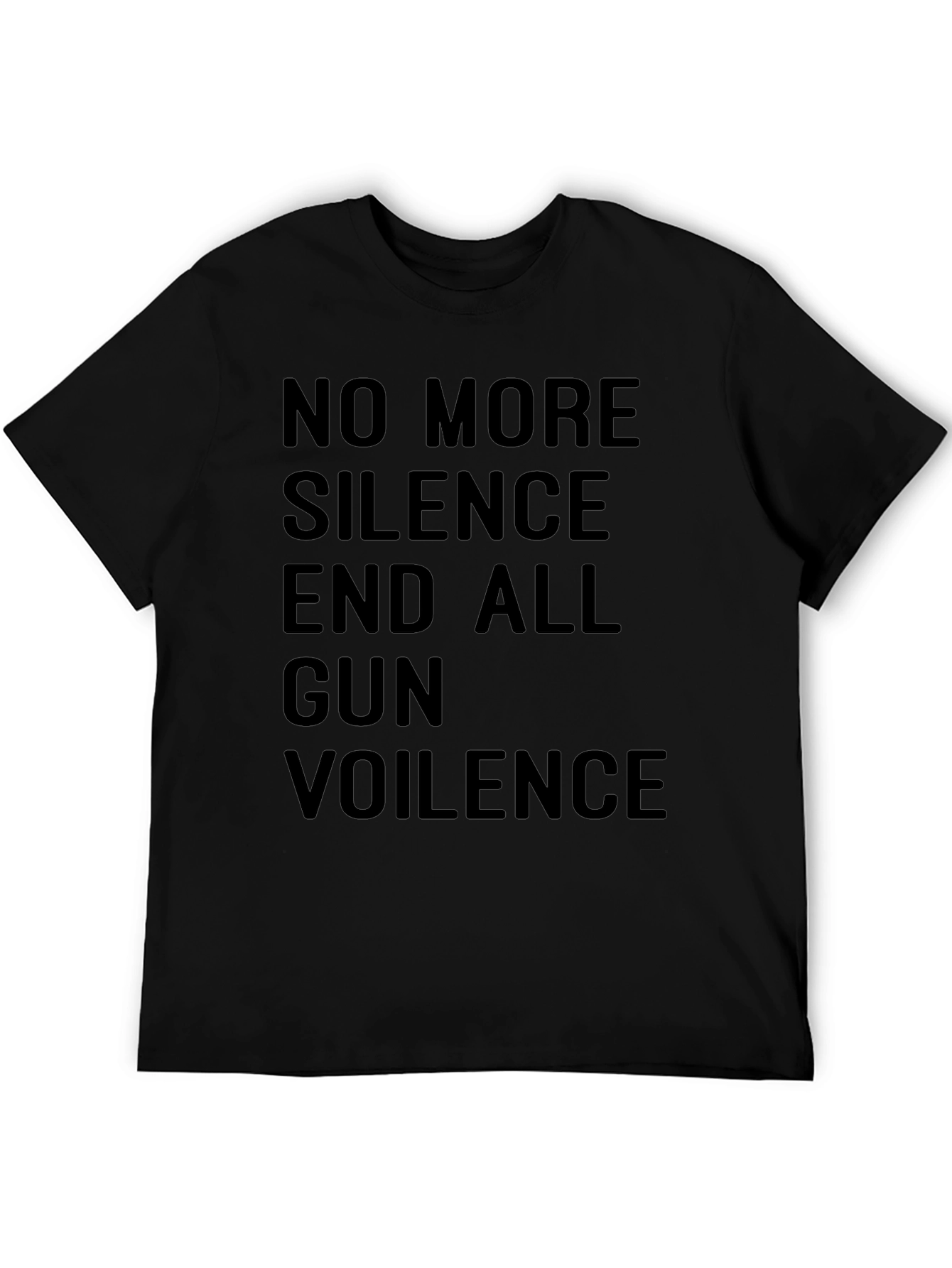 Black No More Silence Tee view 5