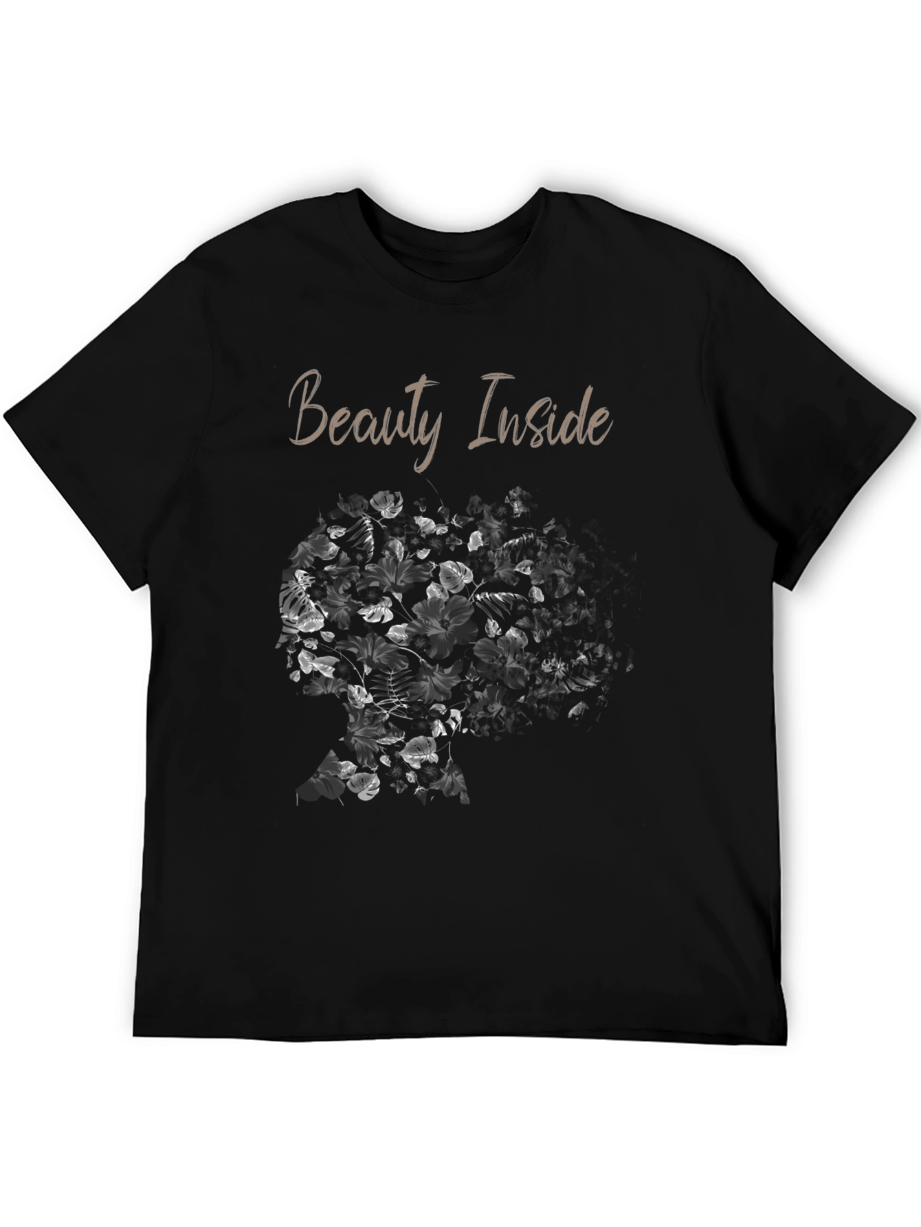 Black Beauty Inside Floral T-Shirt view 5