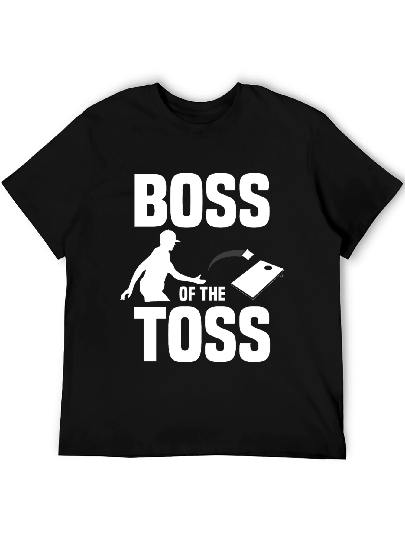 Black Boss of the Toss T-Shirt view 5