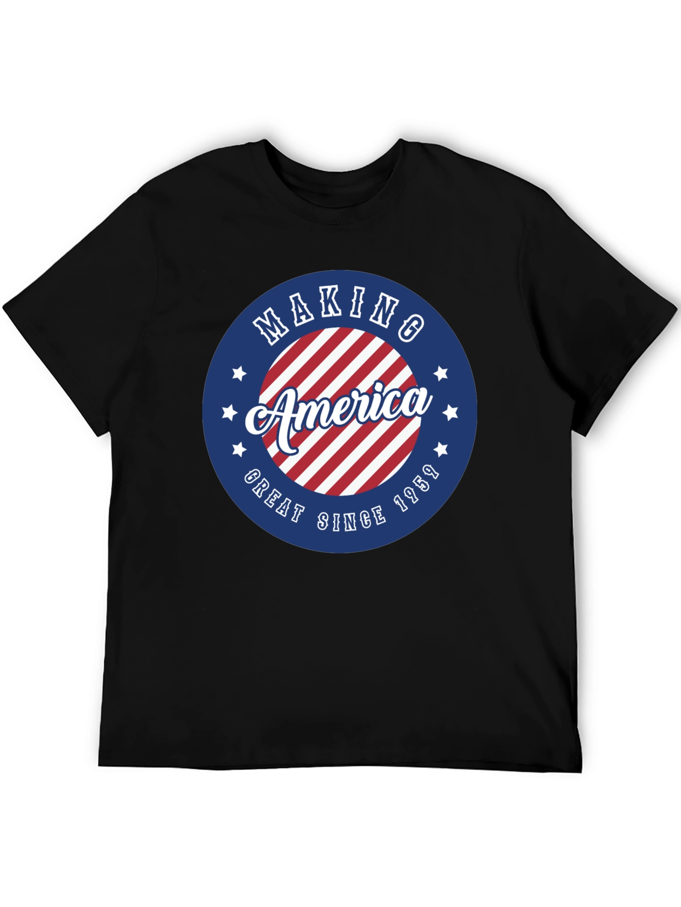 Black Making America Great Since 1959 T-Shirt view 5