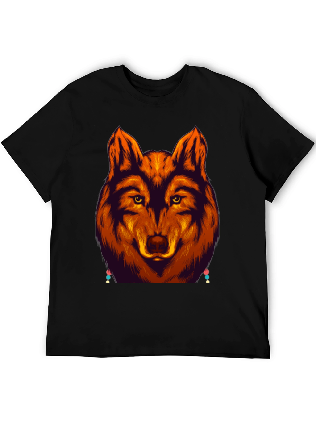 Wolf Graphic Tee - Bold Animal Design - 5