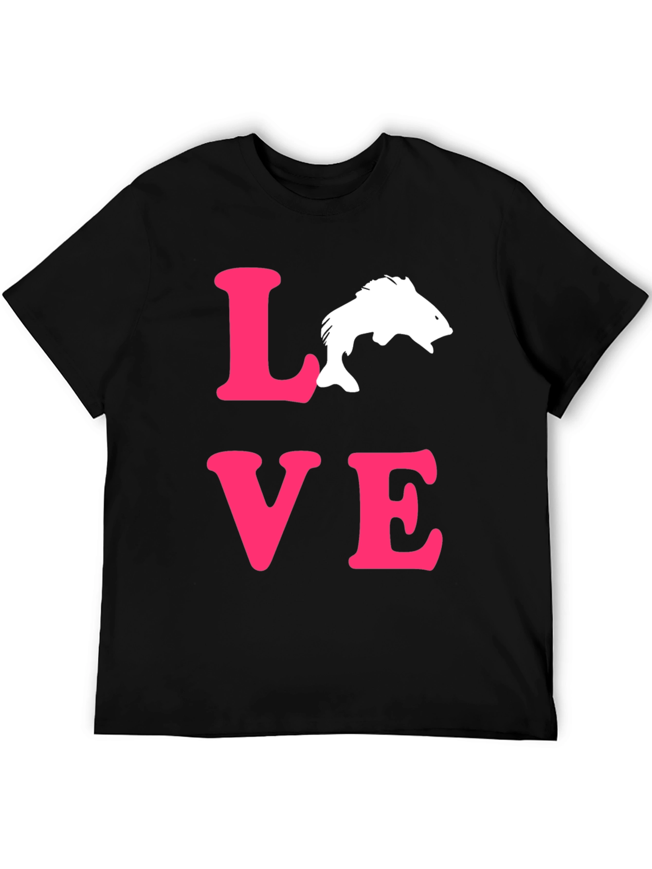 LOVE Fishing T-Shirt: Stylish Angler Apparel - 5