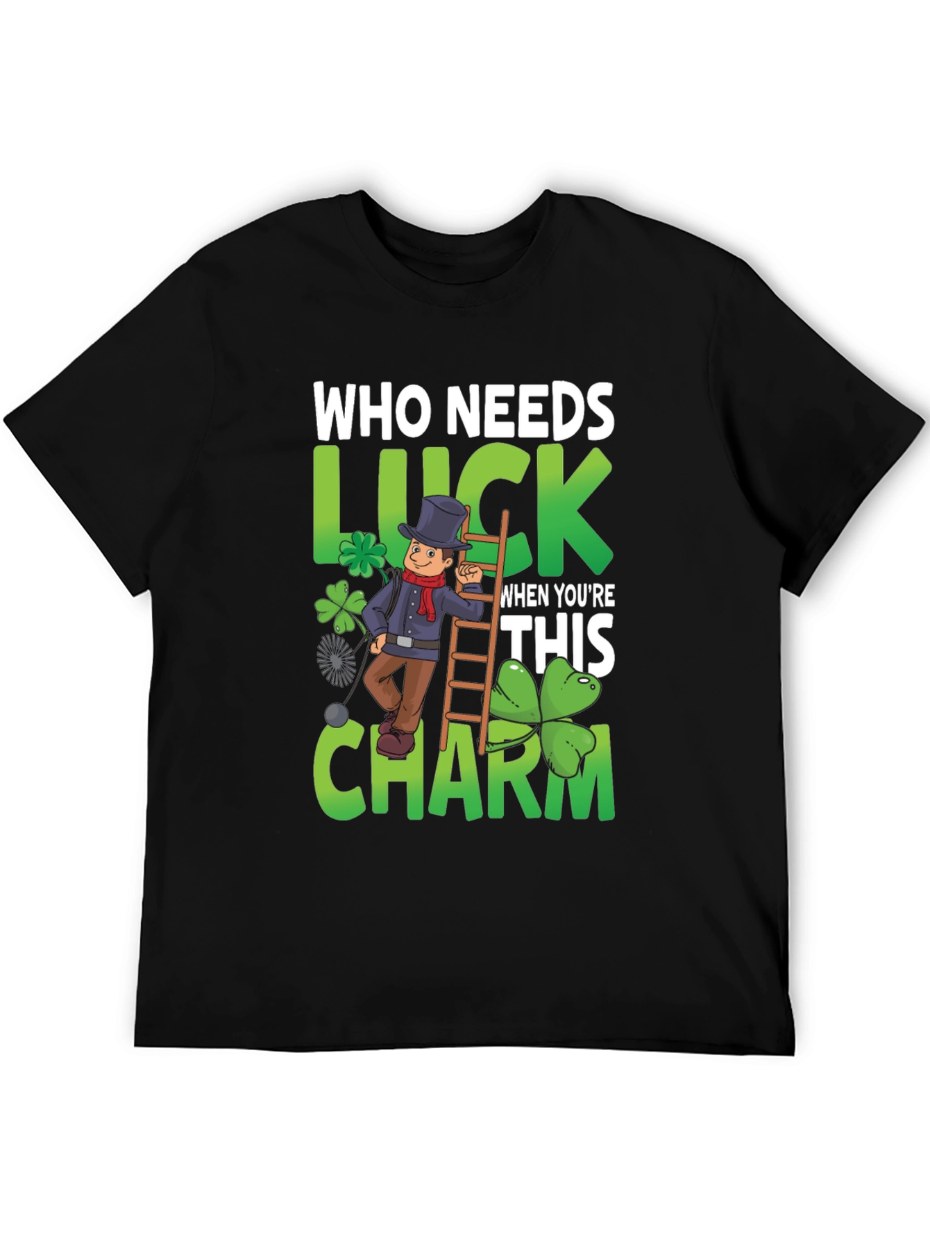Lucky Charm Graphic T-Shirt - St. Patrick's Day - 5