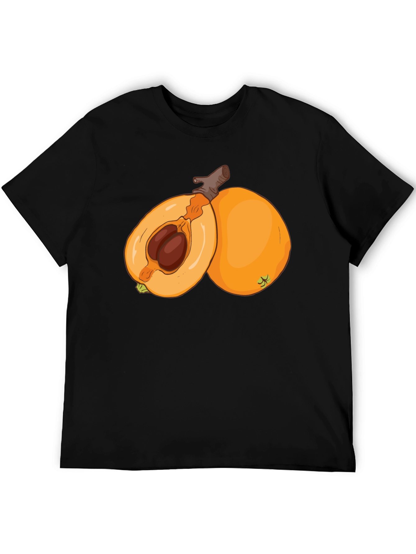 Black Loquat Fruit Graphic Tee - Unique Design, Comfortable Fit view 5