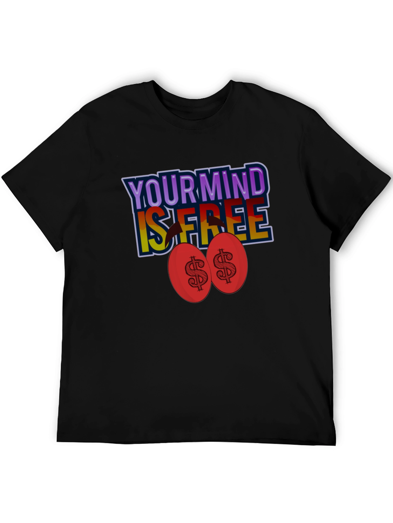 Black Your Mind Is Free T-Shirt view 5