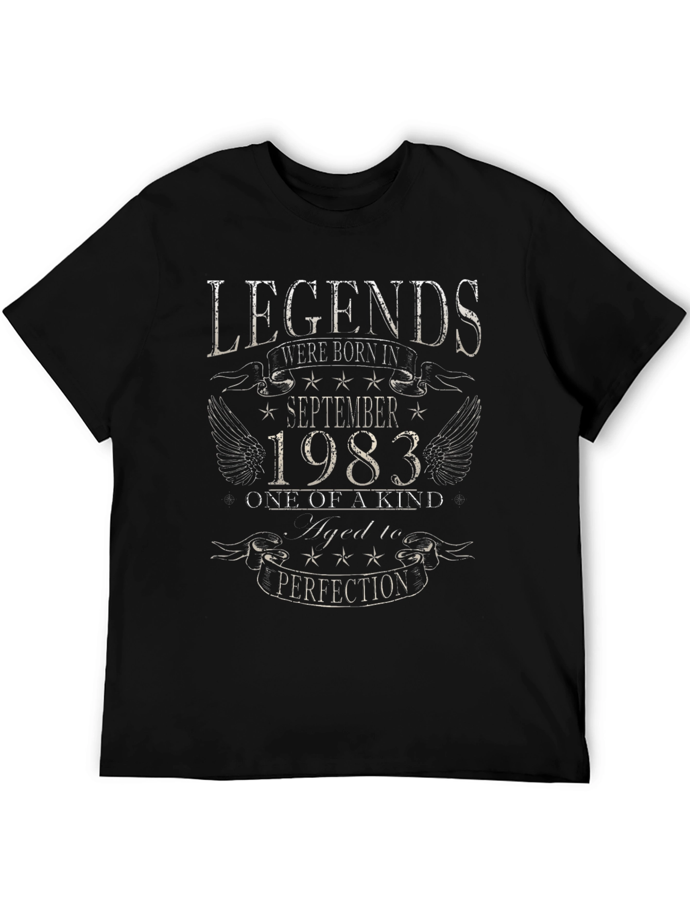 Black Legends September 1983 T-Shirt view 5