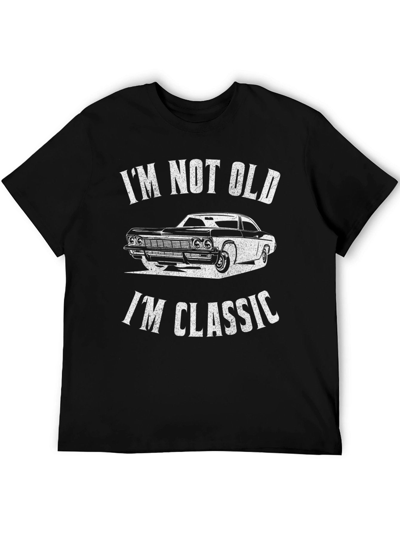 Black I'm Not Old, I'm Classic T-Shirt view 5