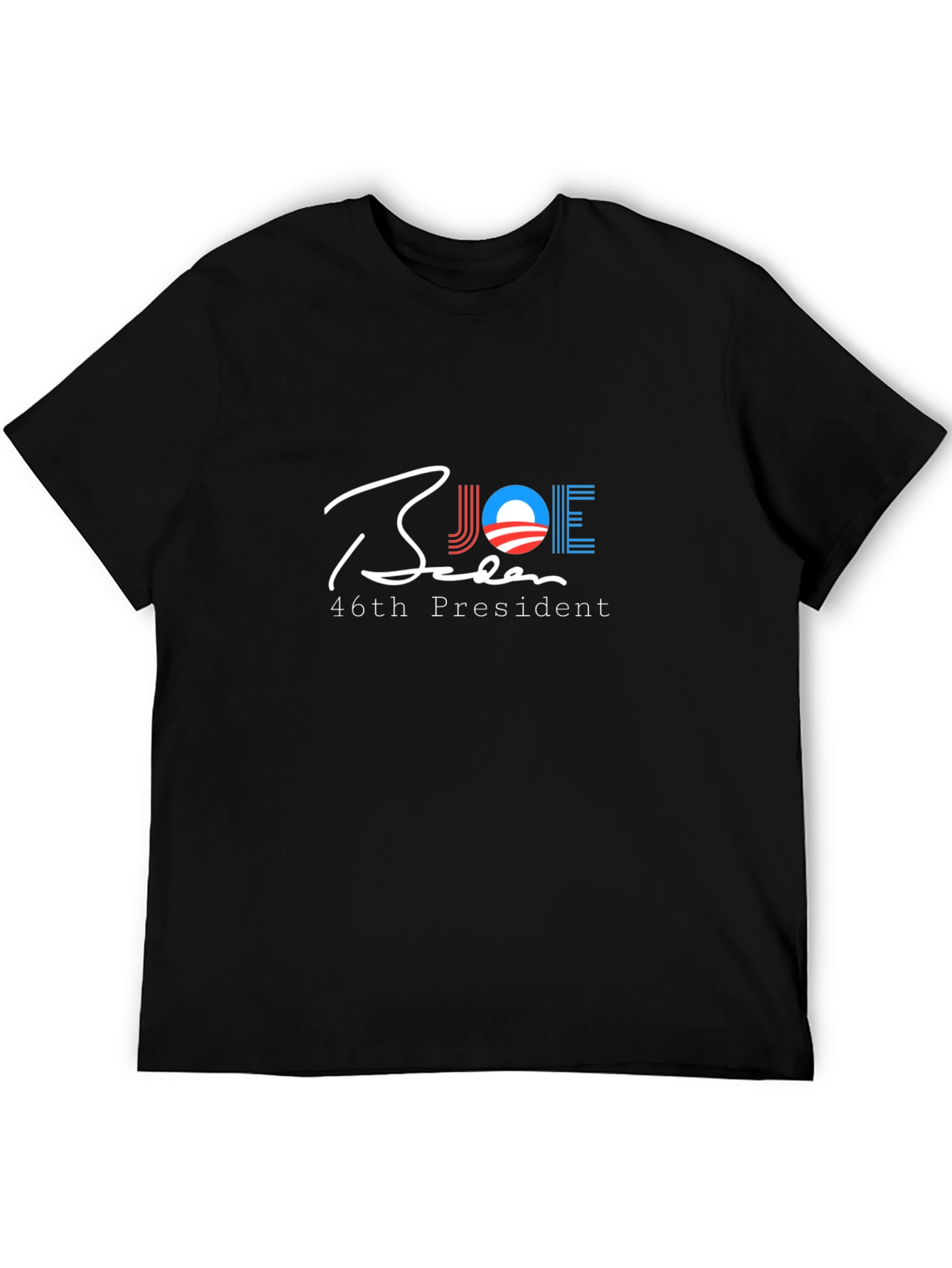 Black Biden 46th President Black T-Shirt view 5