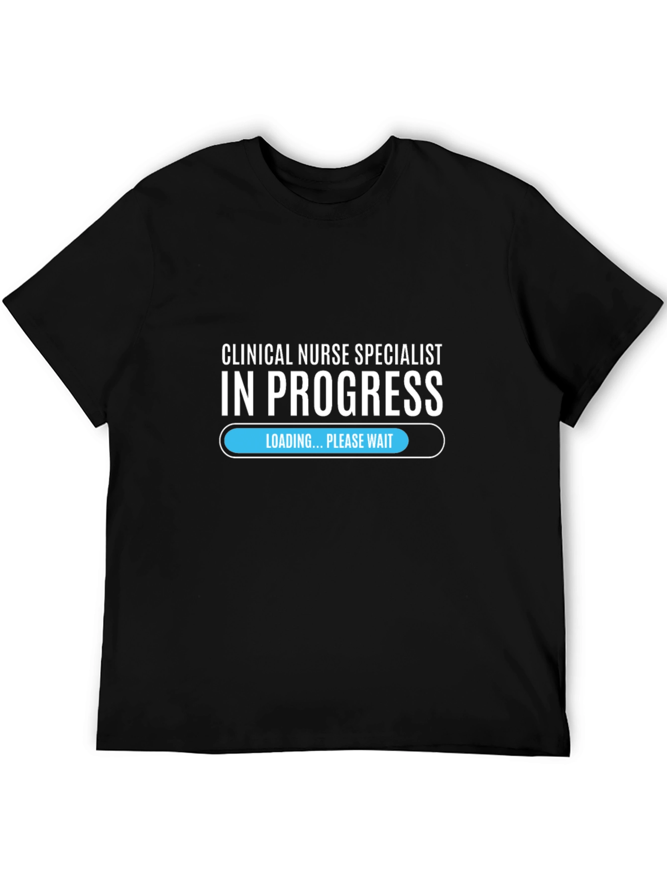 Black Clinical Nurse Specialist In Progress T-Shirt view 5