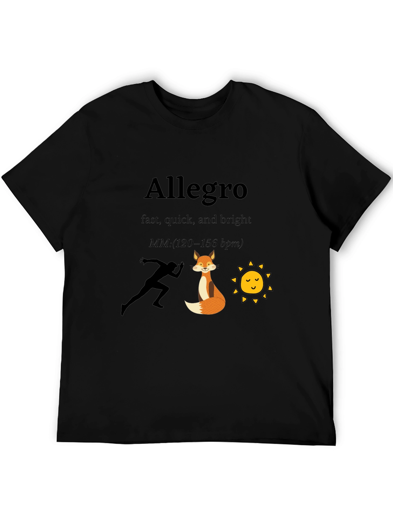 Allegro Speed T-Shirt: Fast, Quick & Bright Design - 5