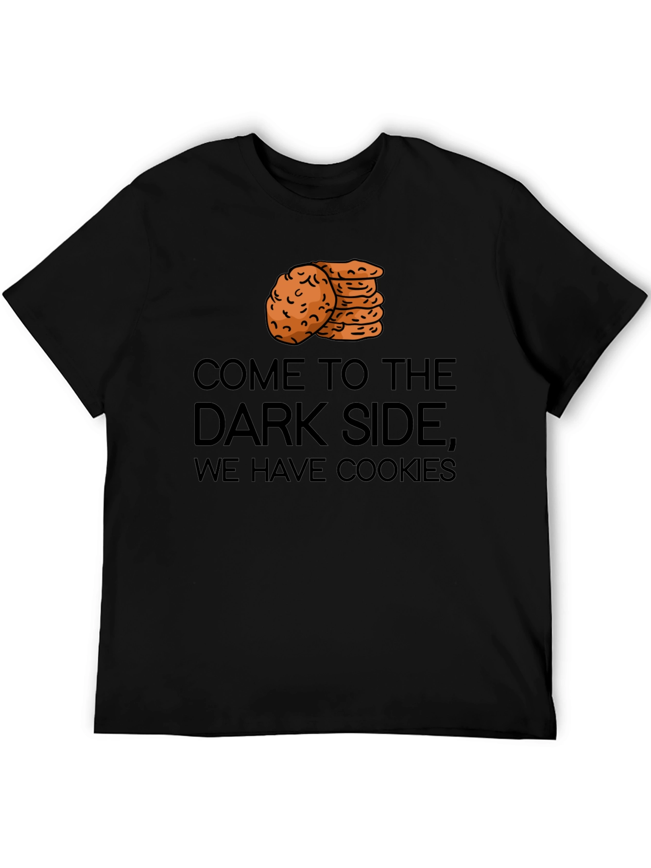 Black Come To The Dark Side T-Shirt view 5