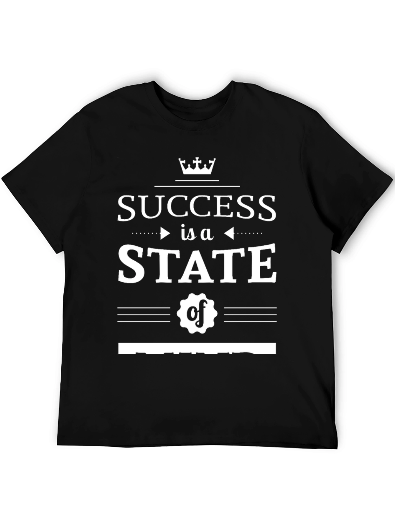 Black Success State T-Shirt view 5
